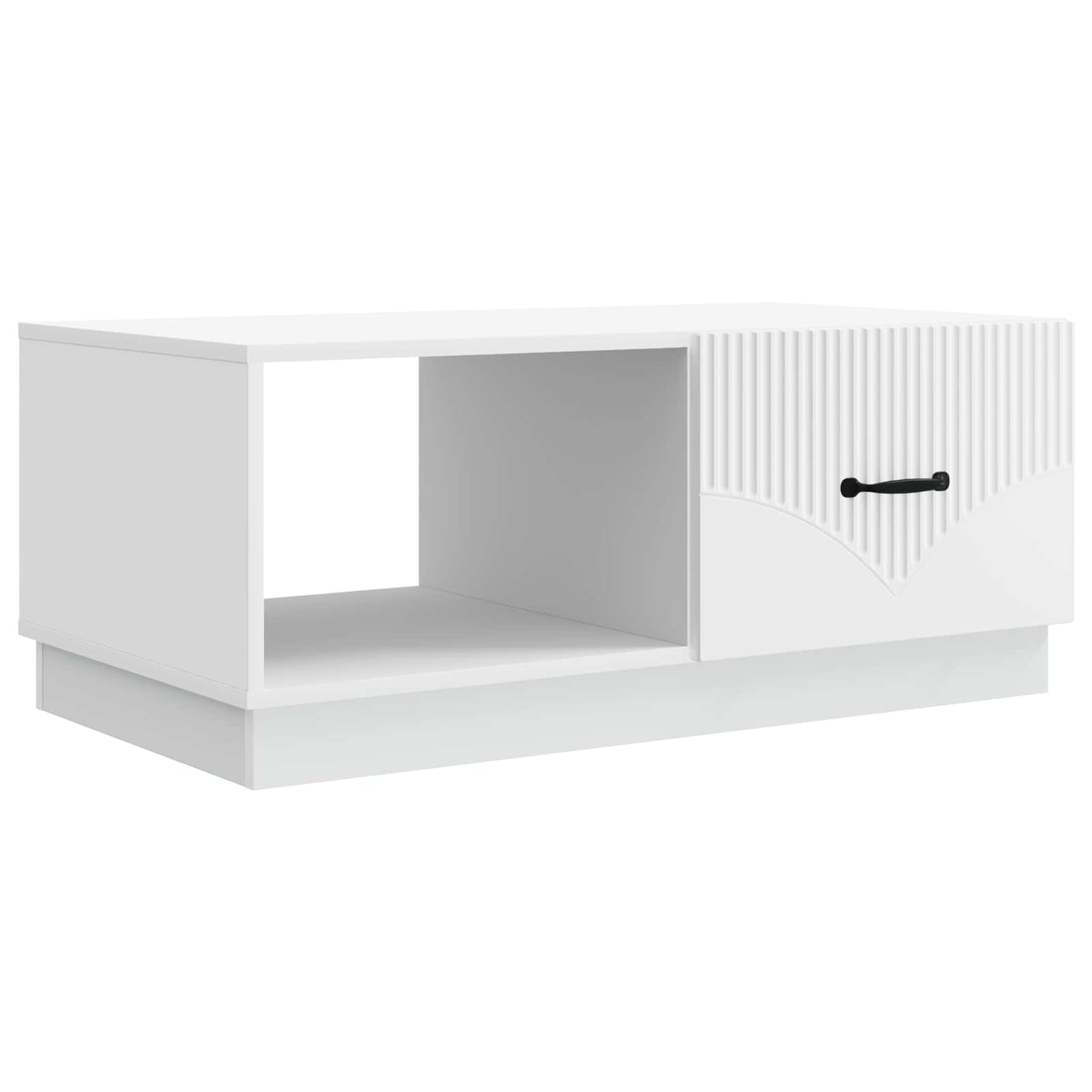 Kaffebord Hvit 90 x 50 x 37 cm Konstruert tre