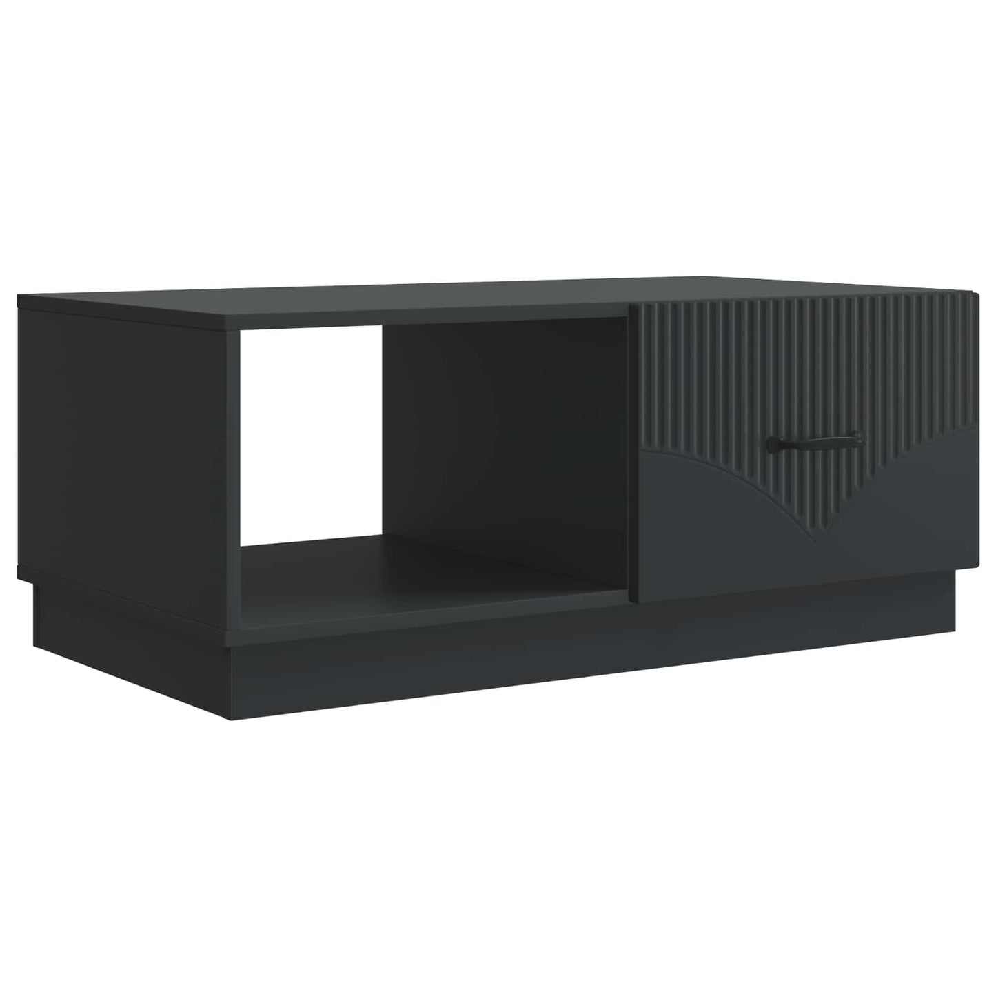 Kaffebord Svart 90 x 50 x 37 cm Konstruert tre