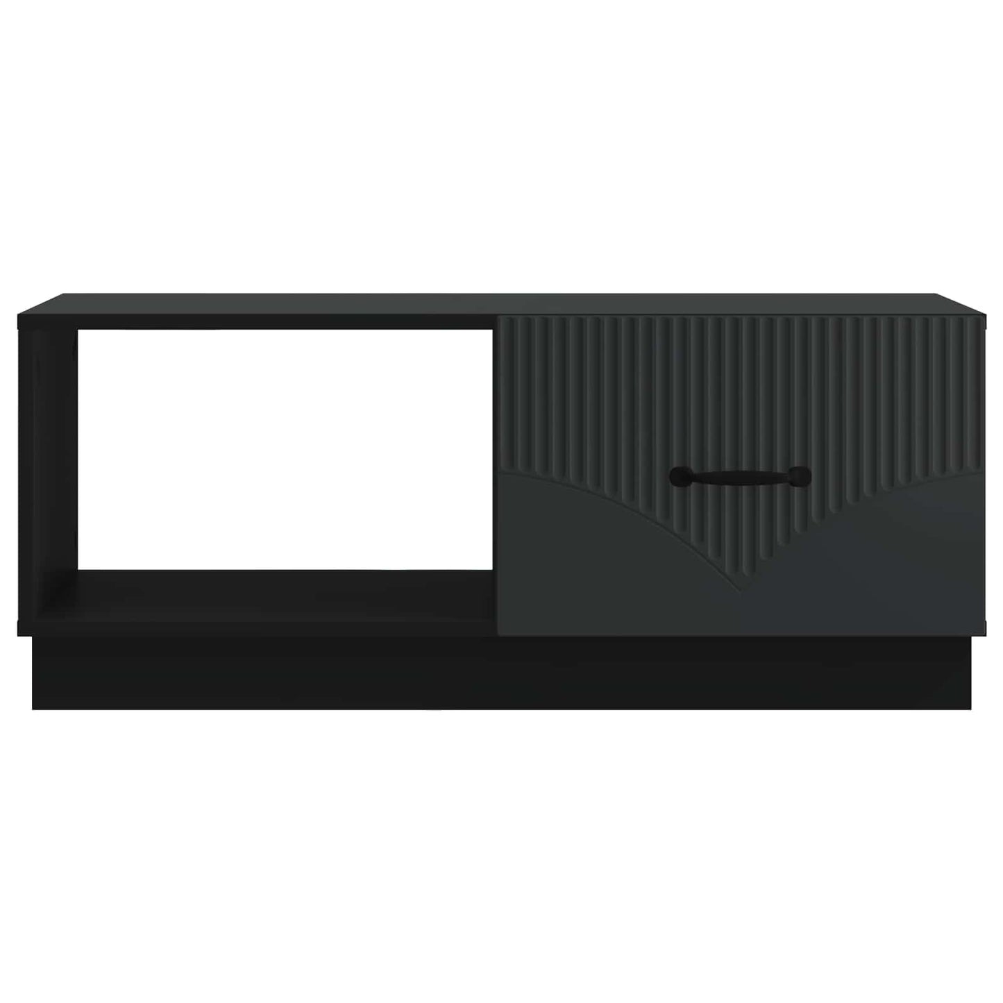 Kaffebord Svart 90 x 50 x 37 cm Konstruert tre