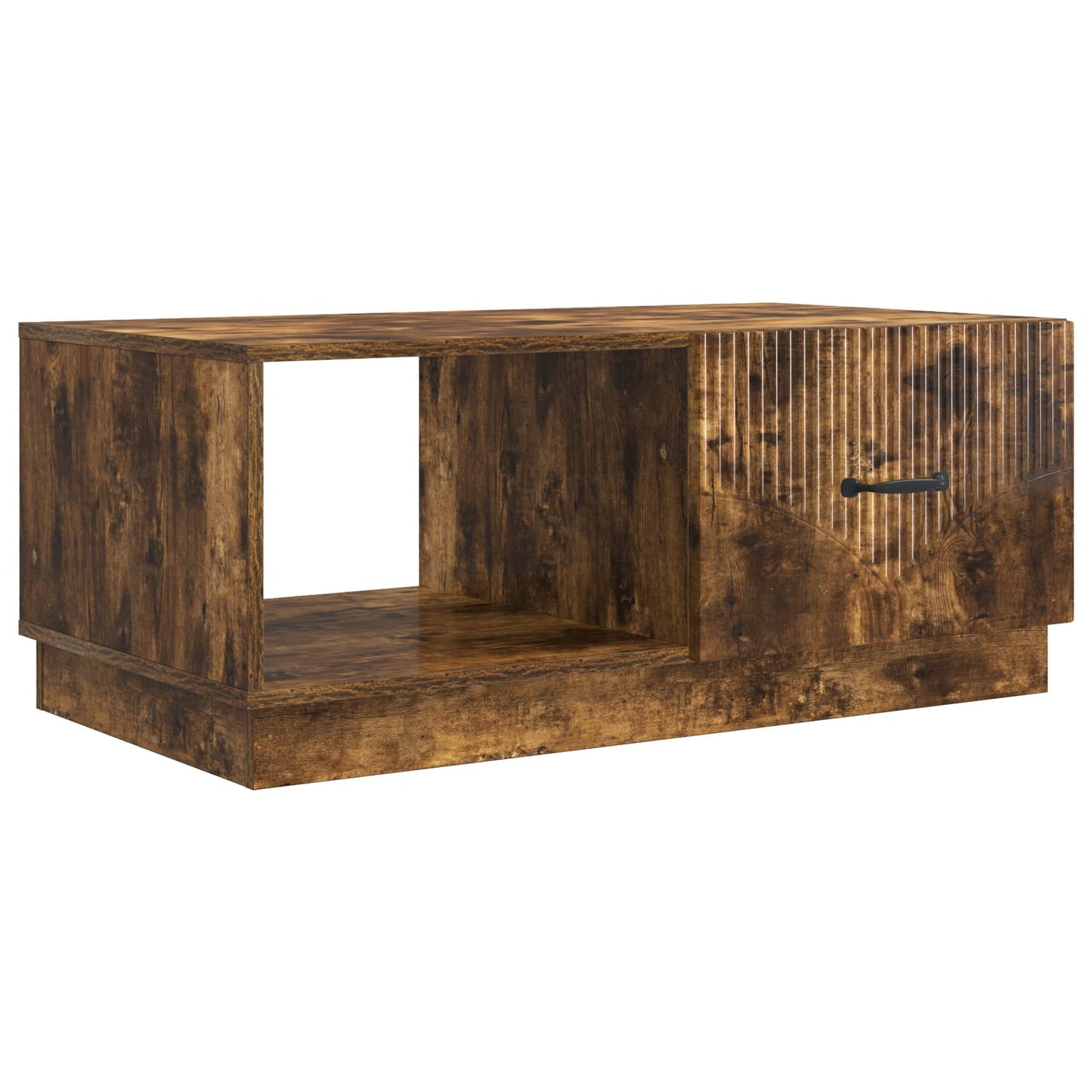 Kaffebord Røkt Eik 90 x 50 x 37 cm Konstruert tre
