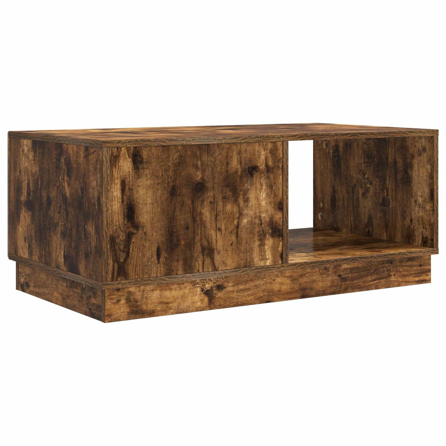 Kaffebord Røkt Eik 90 x 50 x 37 cm Konstruert tre