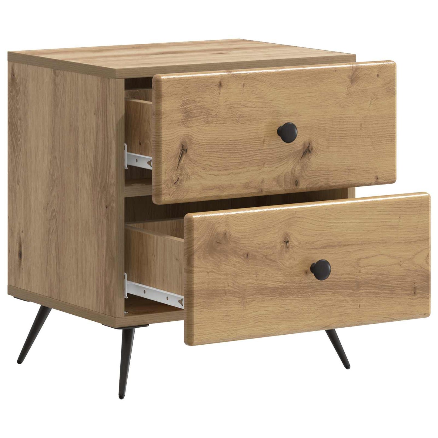Nattbordskap Artisan eik 43 x 34,5 x 47,5 cm Konstruert tre