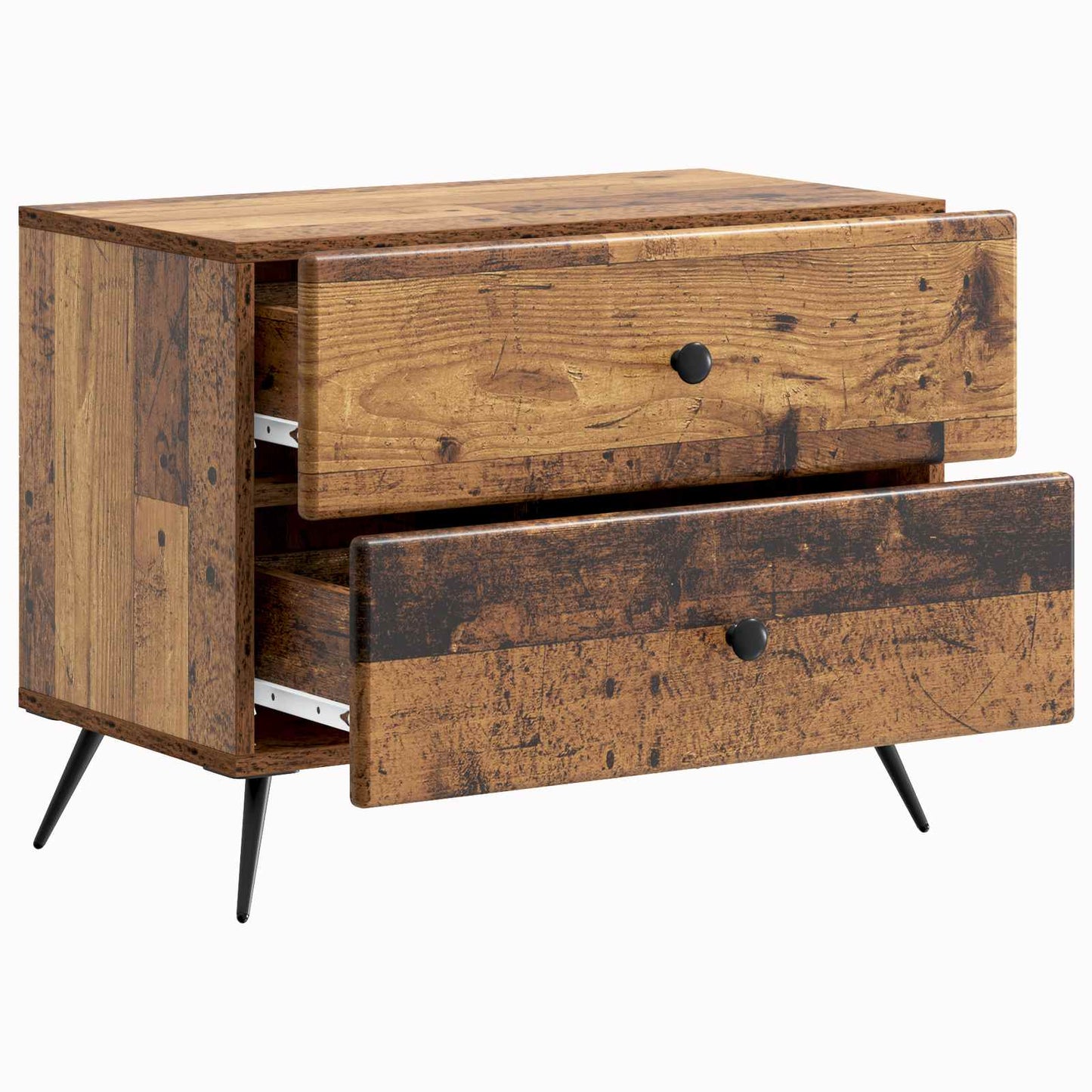 Nattbordskap Gammelt tre 62 x 34,5 x 47,5 cm Konstruert tre