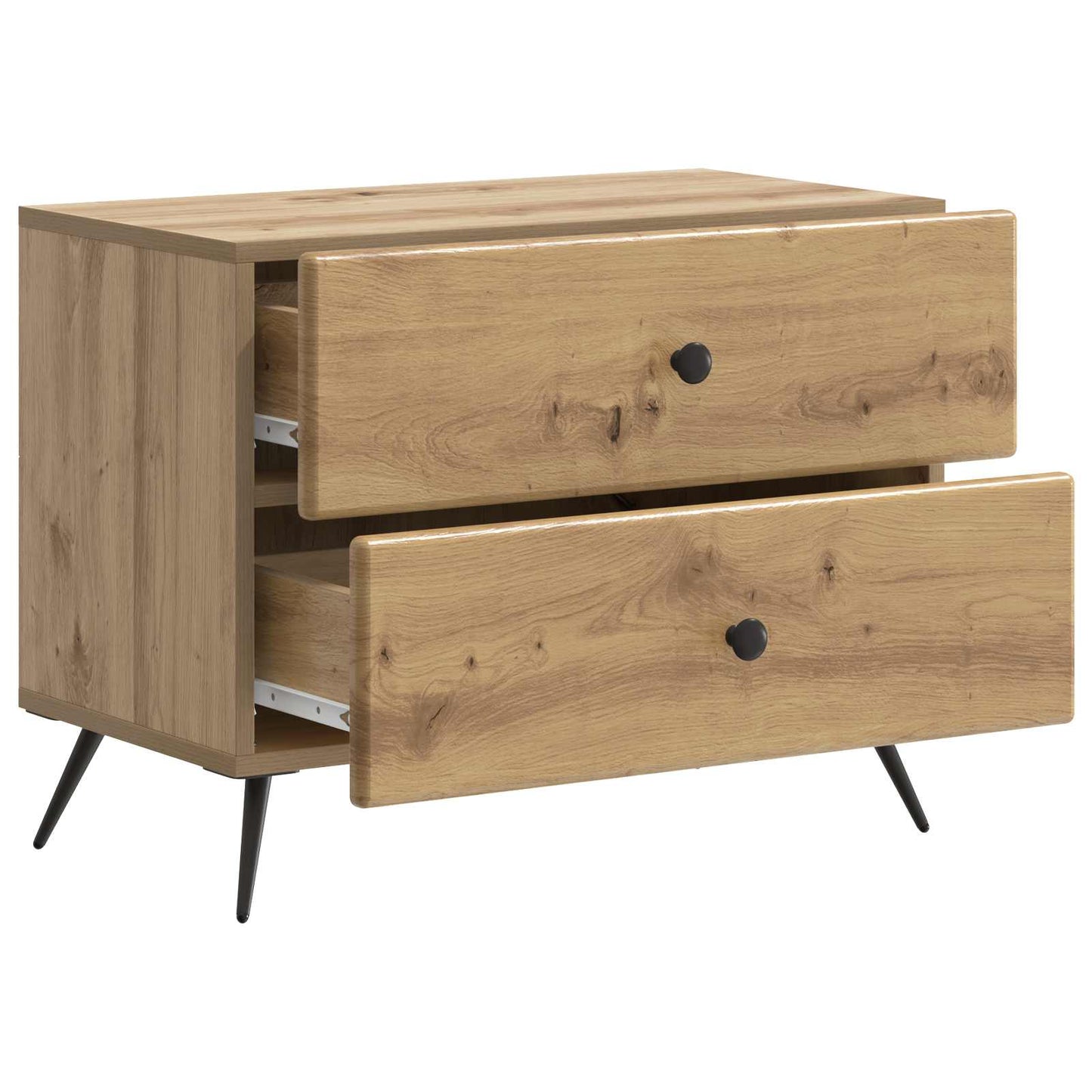 Nattbordskap Artisan eik 62 x 34,5 x 47,5 cm Konstruert tre