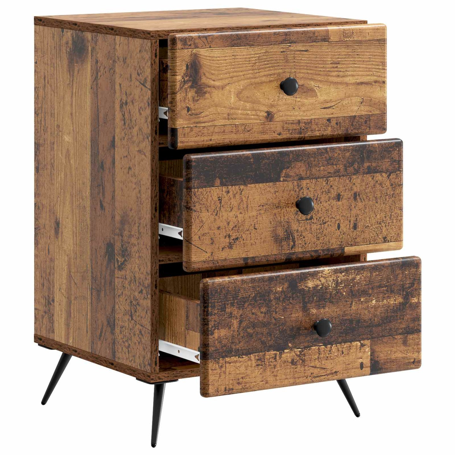 Nattbordskap Gammelt tre 43 x 41 x 66,5 cm Konstruert tre