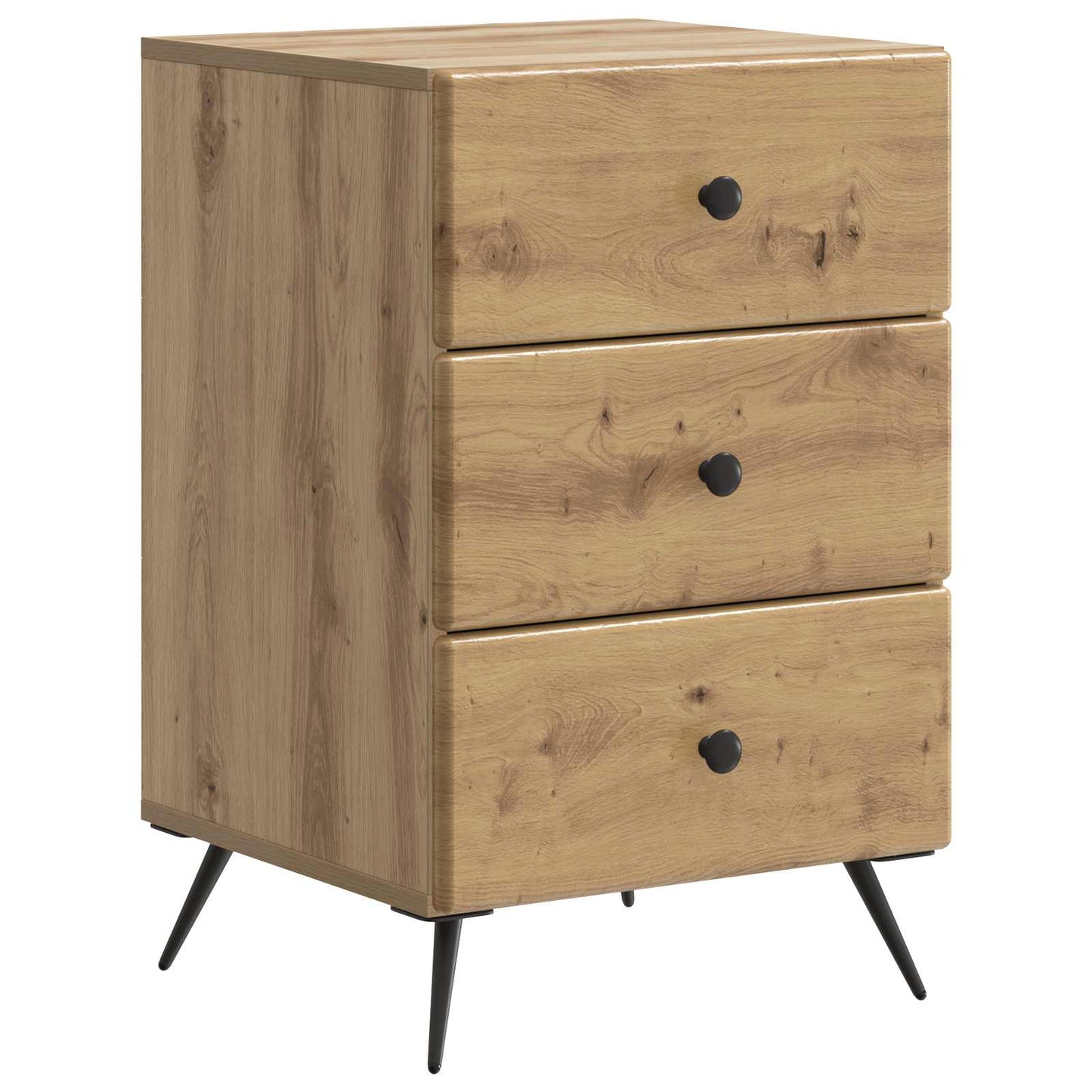 Nattbordskap Artisan eik 43 x 41 x 66,5 cm Konstruert tre
