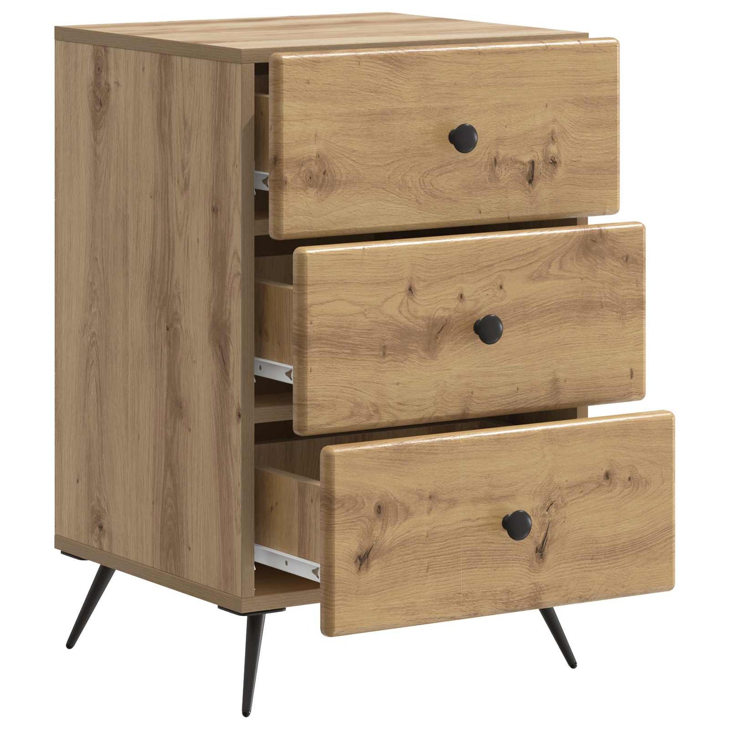 Nattbordskap Artisan eik 43 x 41 x 66,5 cm Konstruert tre
