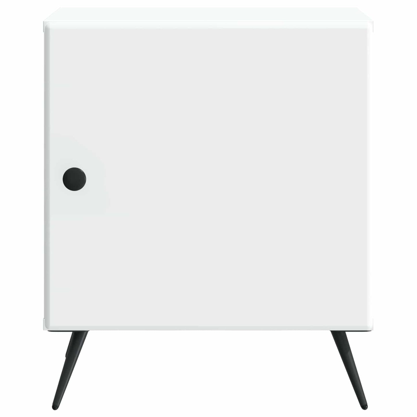 Nattbordskap Hvit 43 x 34,5 x 50 cm Konstruert tre