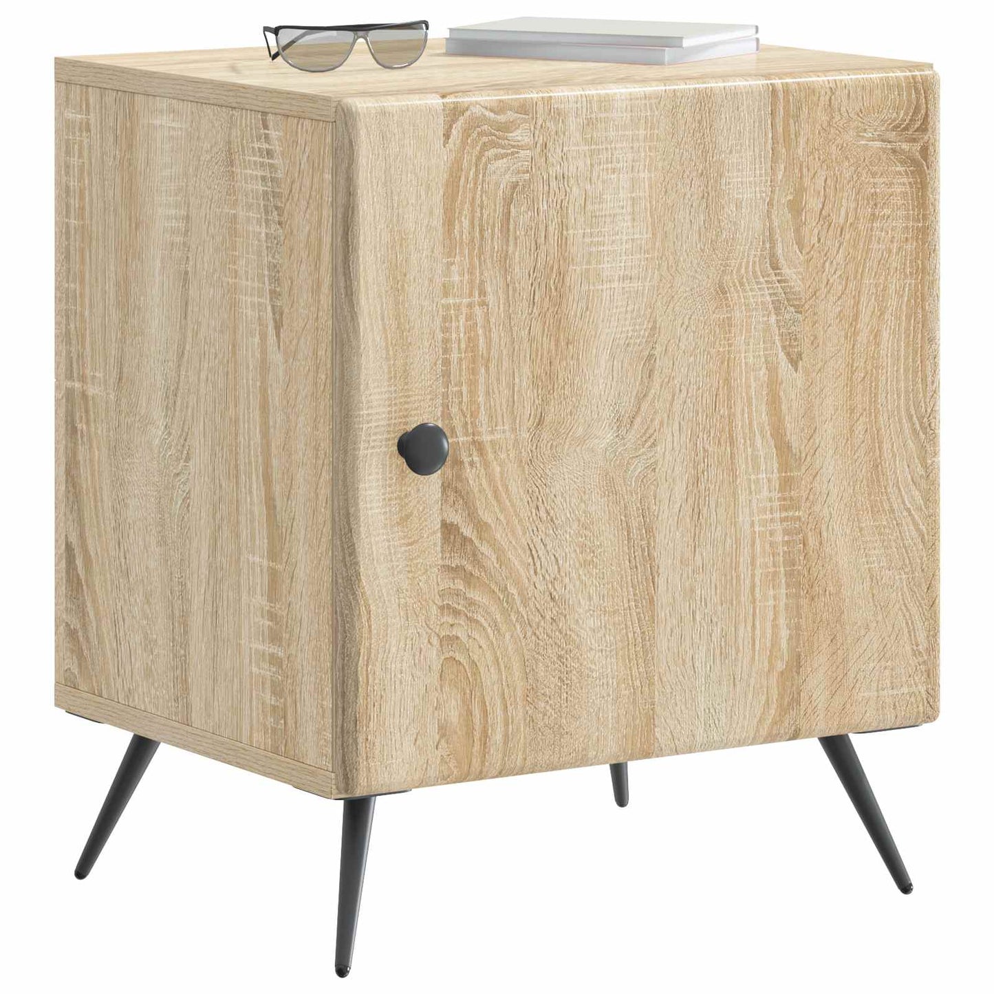 Nattbordskap Sonoma eik 43 x 34,5 x 50 cm Konstruert tre