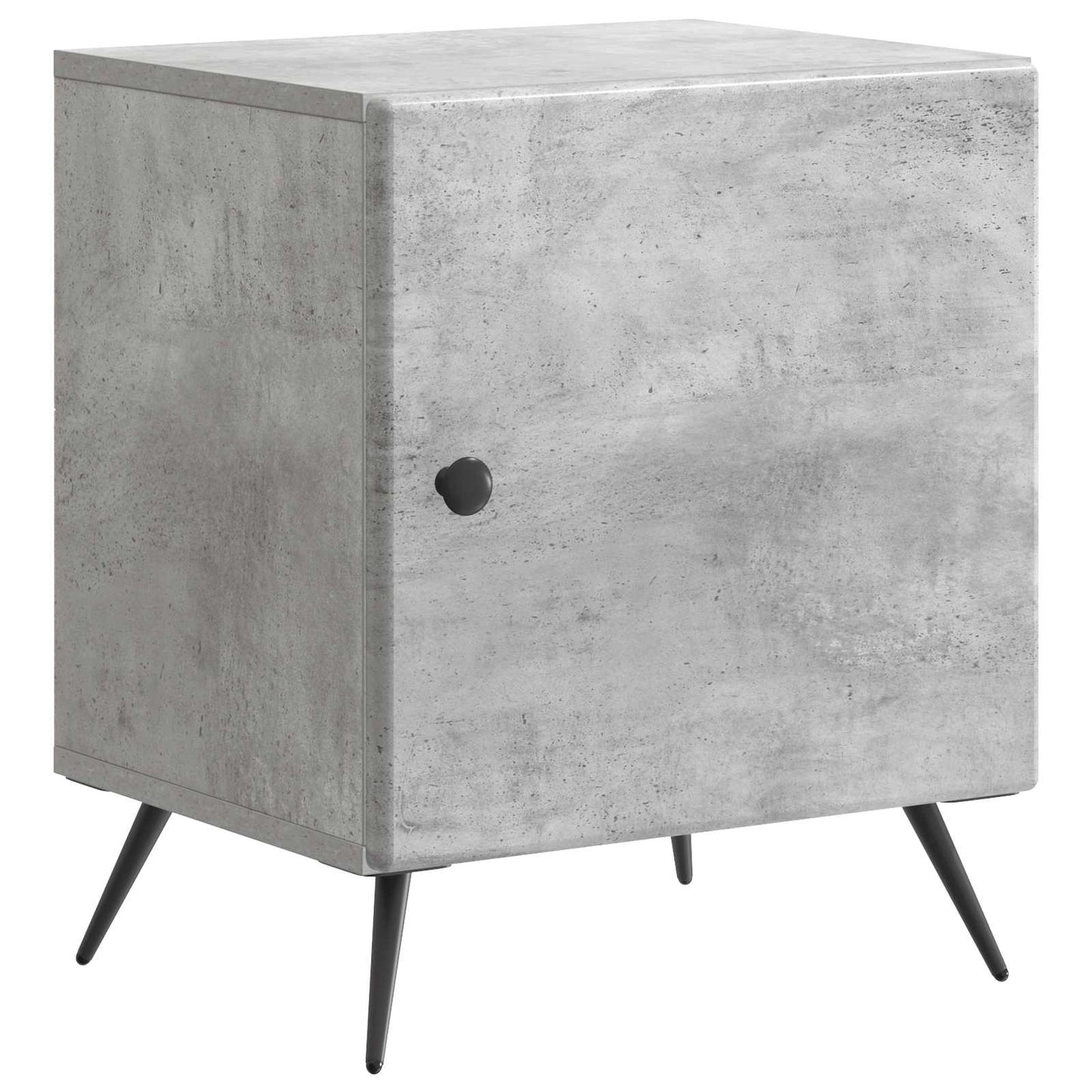 Nattbordskap Betonggrå 43 x 34,5 x 50 cm Konstruert tre