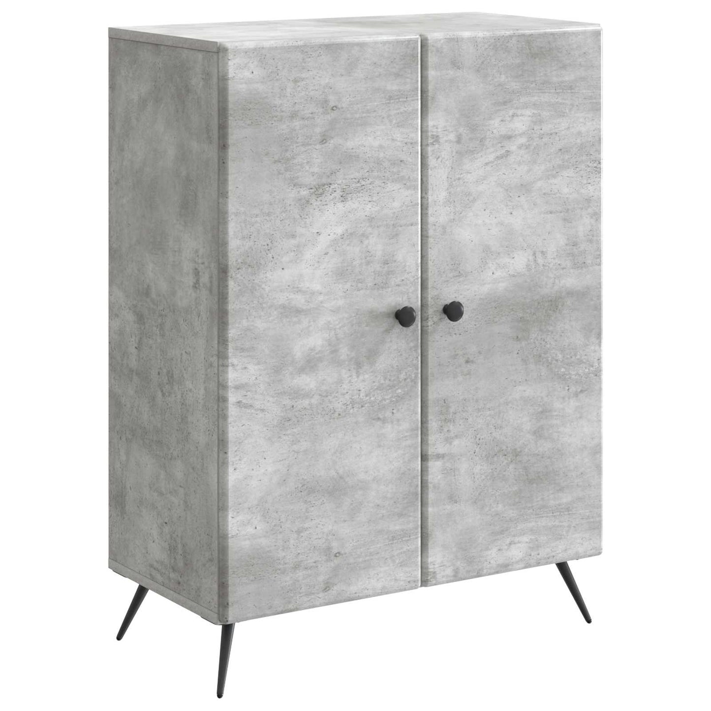 Serviesskap Betonggrå 66 x 34,5 x 90 cm Konstruert tre