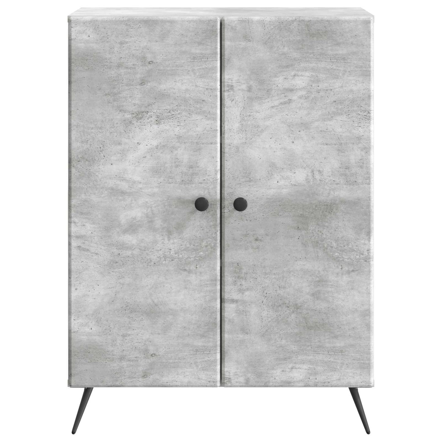 Serviesskap Betonggrå 66 x 34,5 x 90 cm Konstruert tre