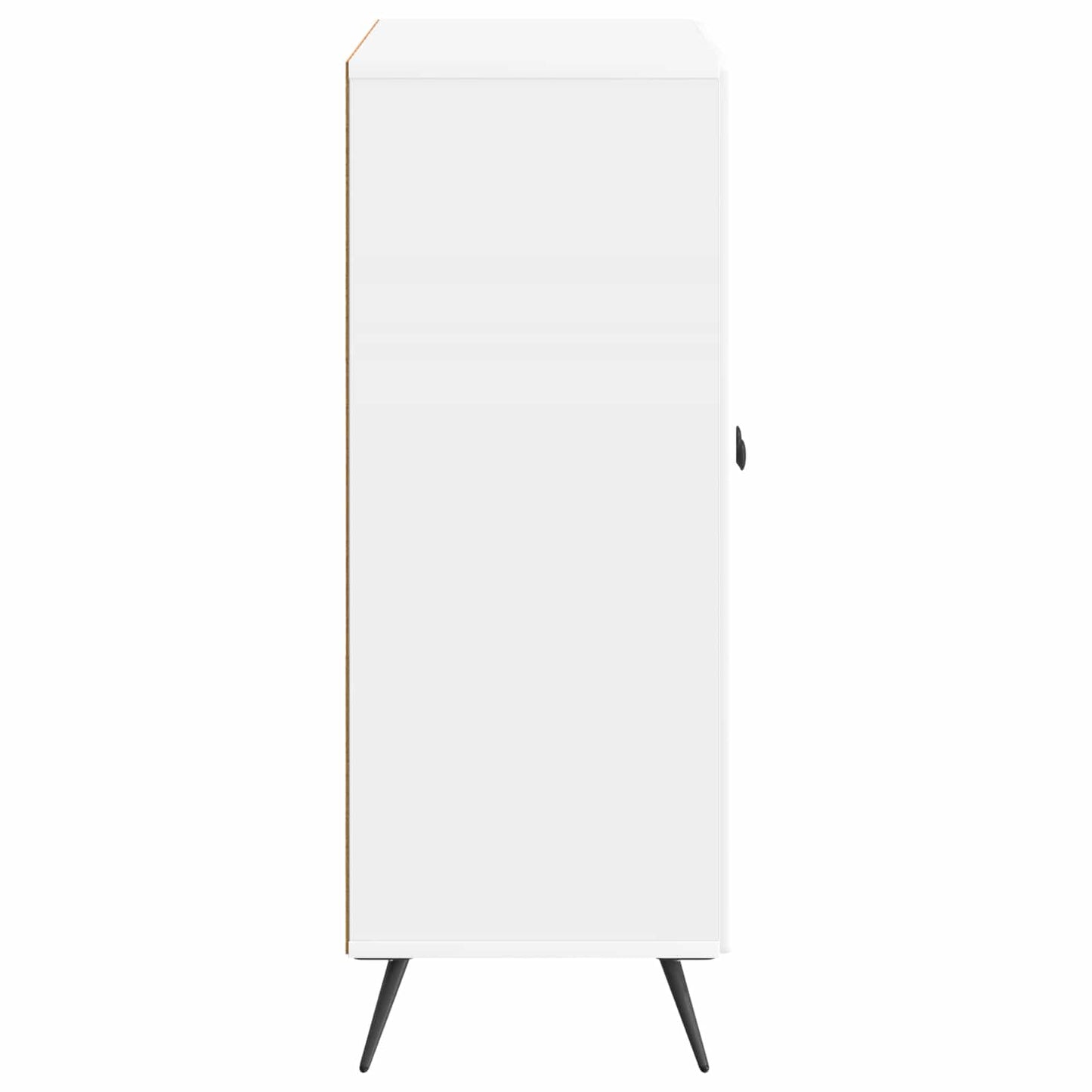 Serviesskap Høgglans hvit 66 x 34,5 x 90 cm Konstruert tre