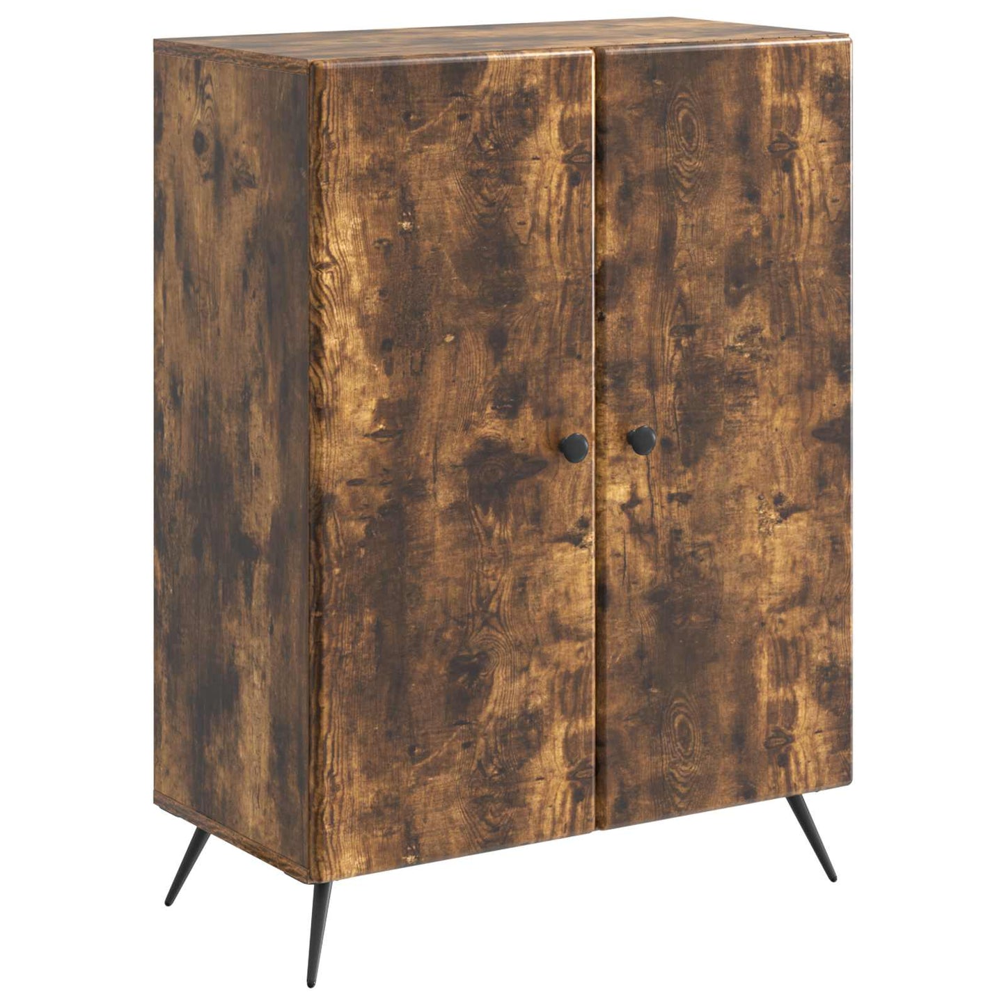 Serviesskap Røkt Eik 66 x 34,5 x 90 cm Konstruert tre