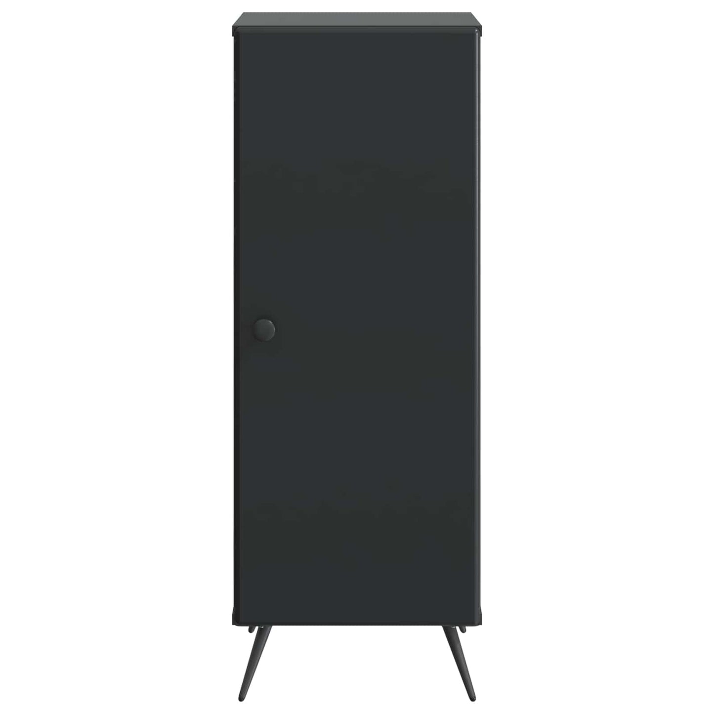 Serviesskap Svart 33 x 34,5 x 90 cm Konstruert tre