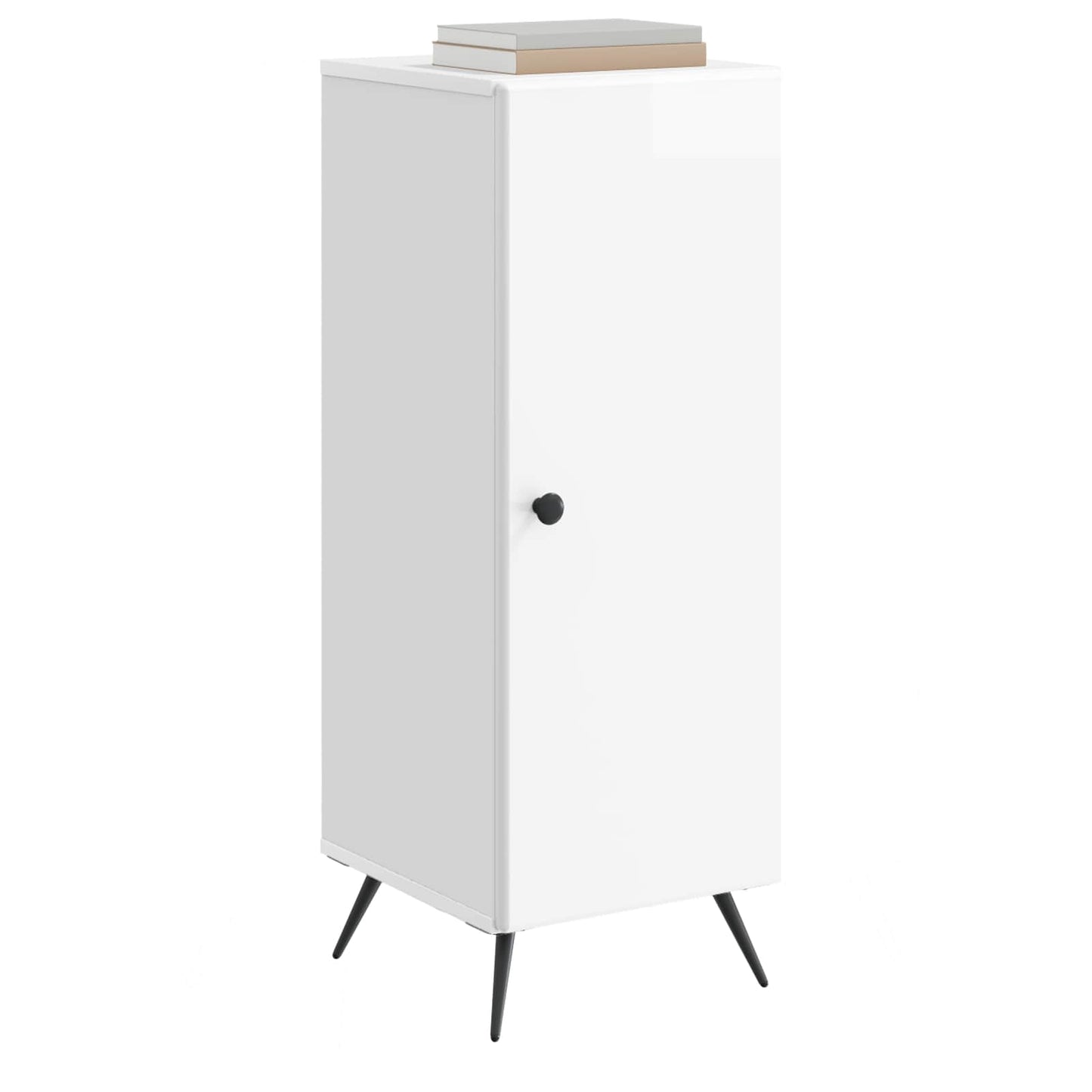 Serviesskap Høgglans hvit 33 x 34,5 x 90 cm Konstruert tre