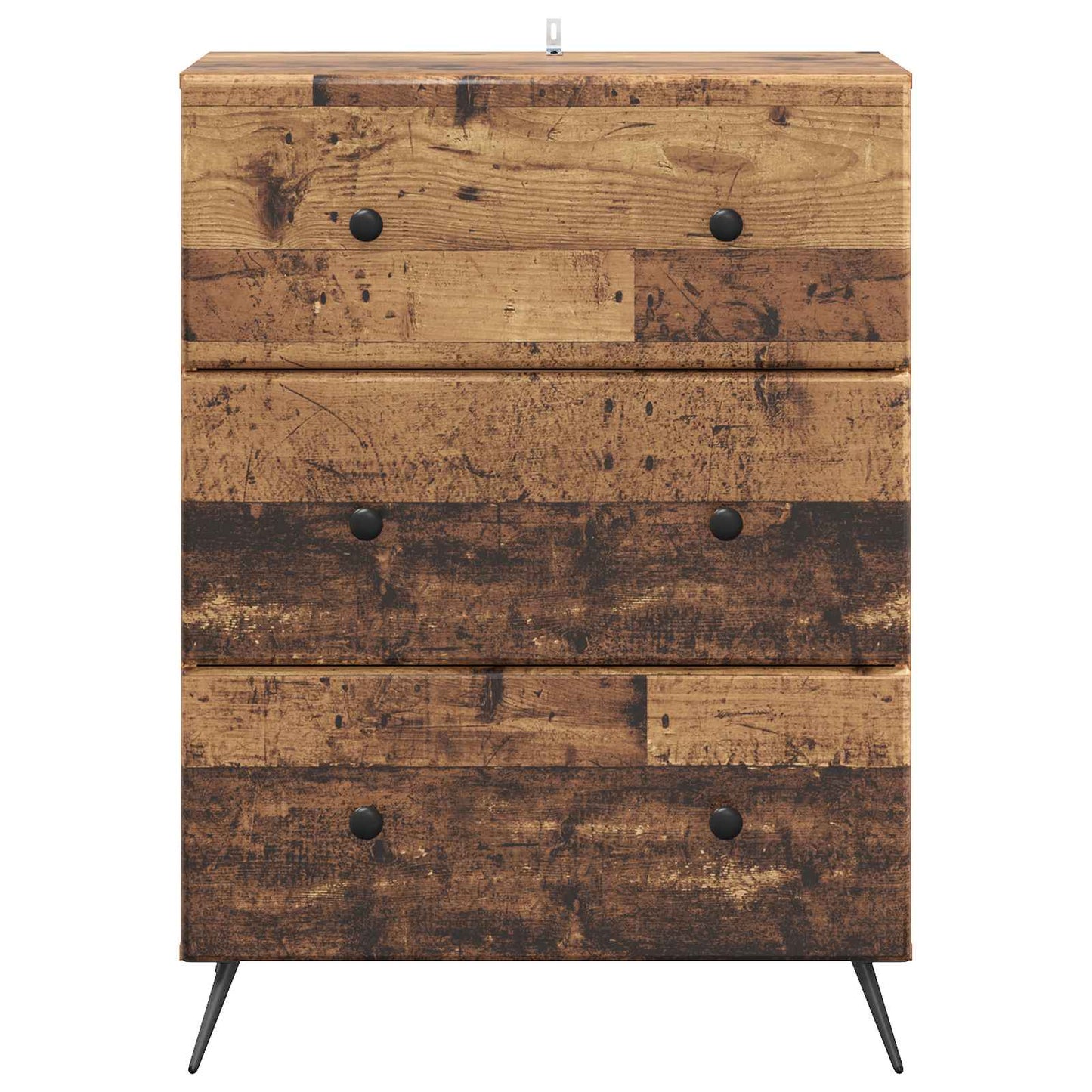 Skuffeskap Gammelt tre 66 x 34,5 x 90 cm Konstruert tre