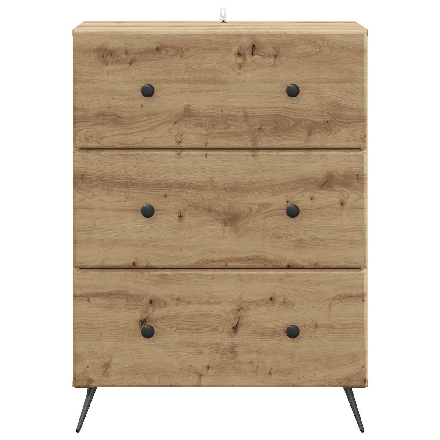 Skuffeskap 66 x 34,5 x 90 cm Konstruert tre Artisan eik