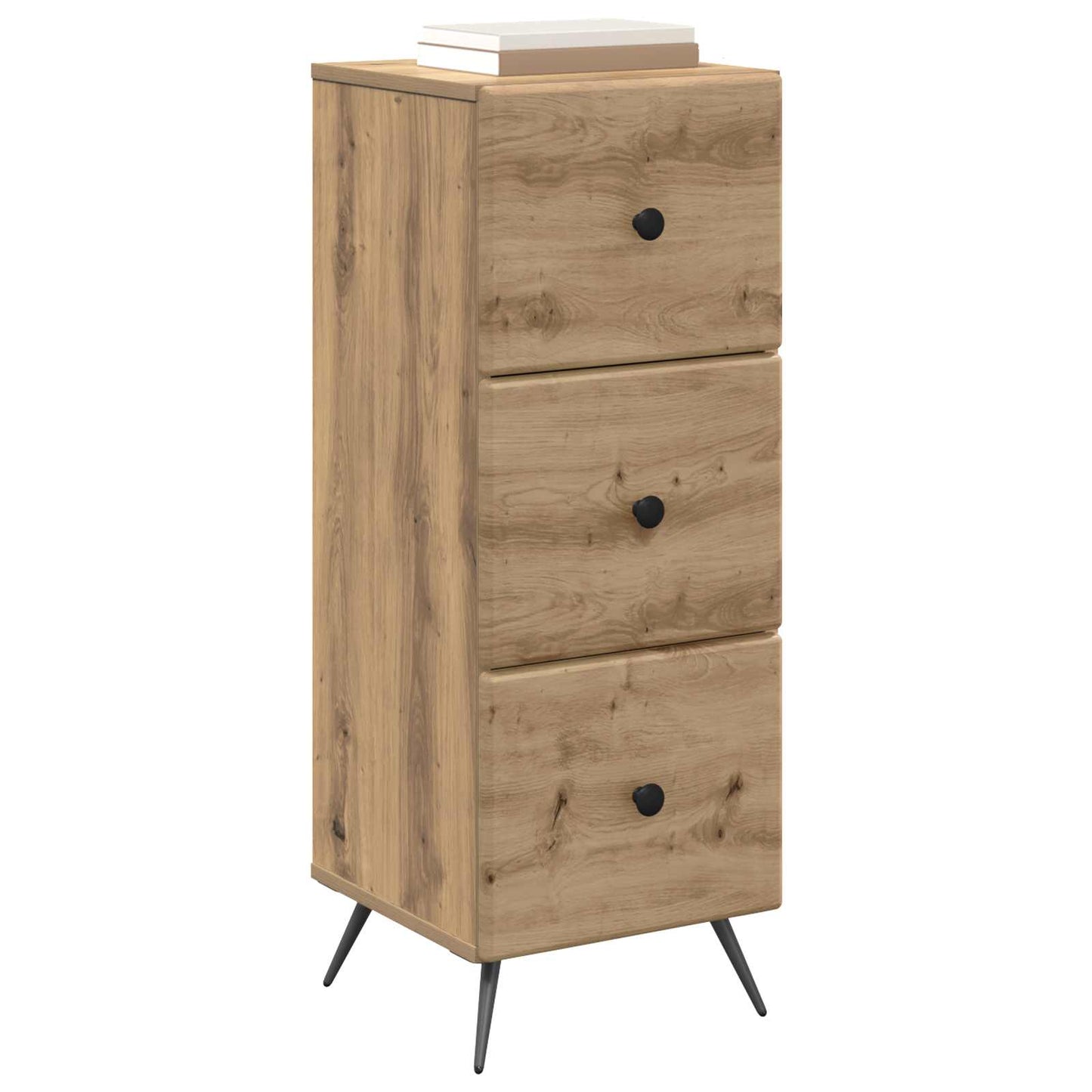 Skuffeskap 33 x 34,5 x 90 cm Konstruert tre Artisan eik