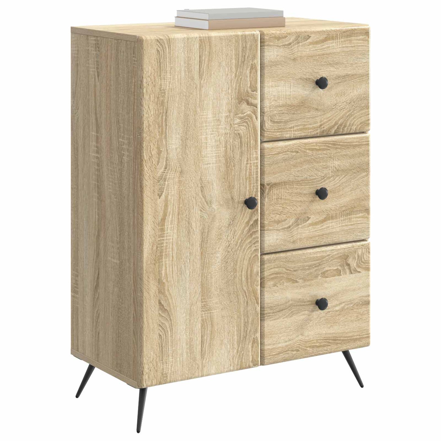 Serviesskap Sonoma eik 66 x 34,5 x 90 cm Konstruert tre