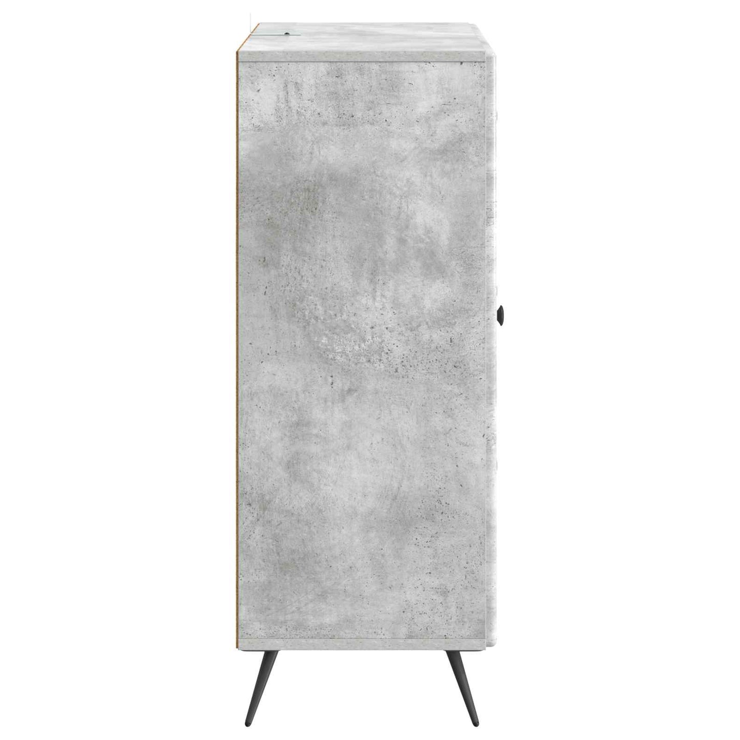 Serviesskap Betonggrå 66 x 34,5 x 90 cm Konstruert tre