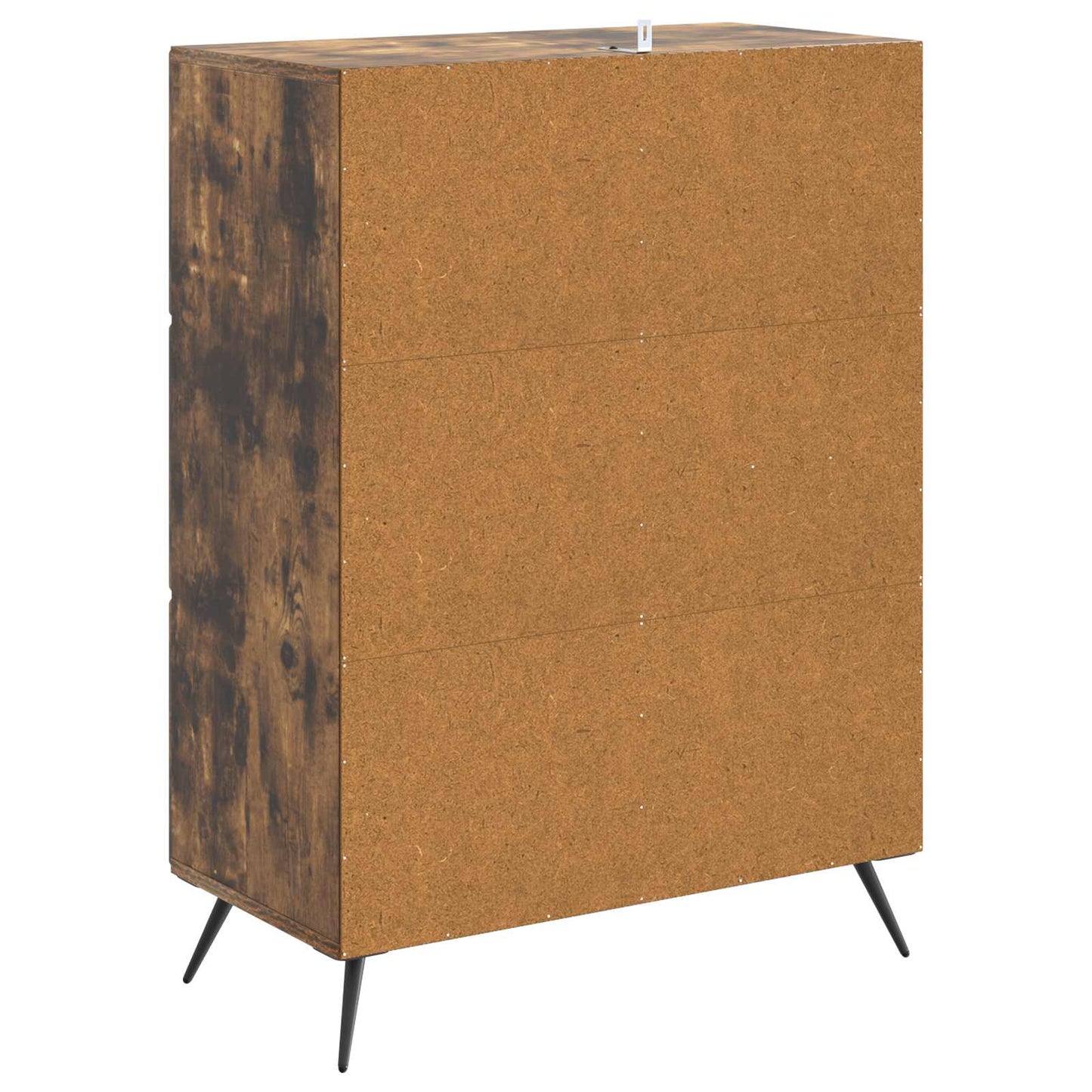Serviesskap med skuff Røkt Eik 66 x 34,5 x 90 cm Konstruert tre