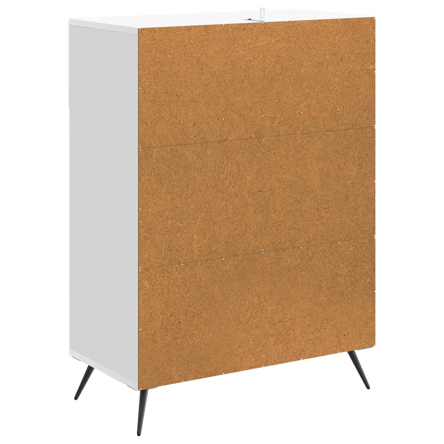 Serviesskap Høgglans hvit 66 x 34,5 x 90 cm Konstruert tre