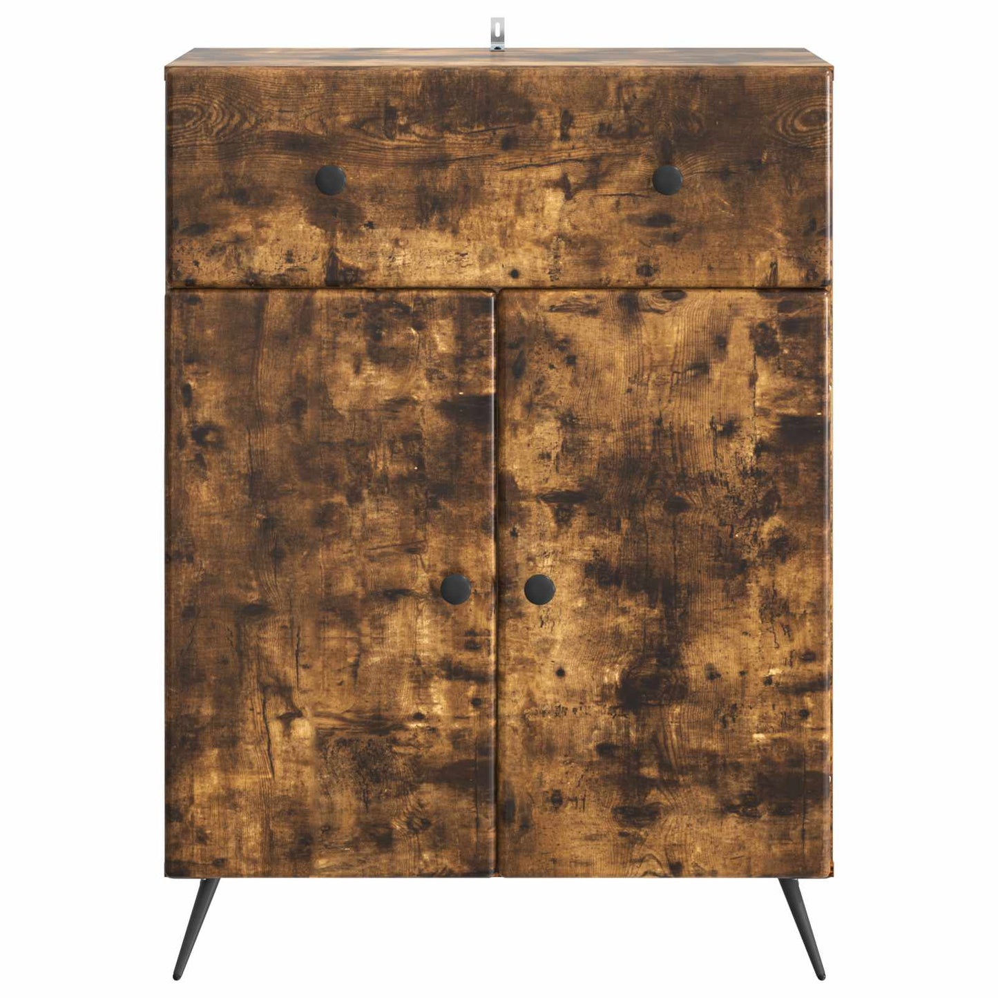 Serviesskap med skuff Røkt Eik 66 x 34,5 x 90 cm Konstruert tre