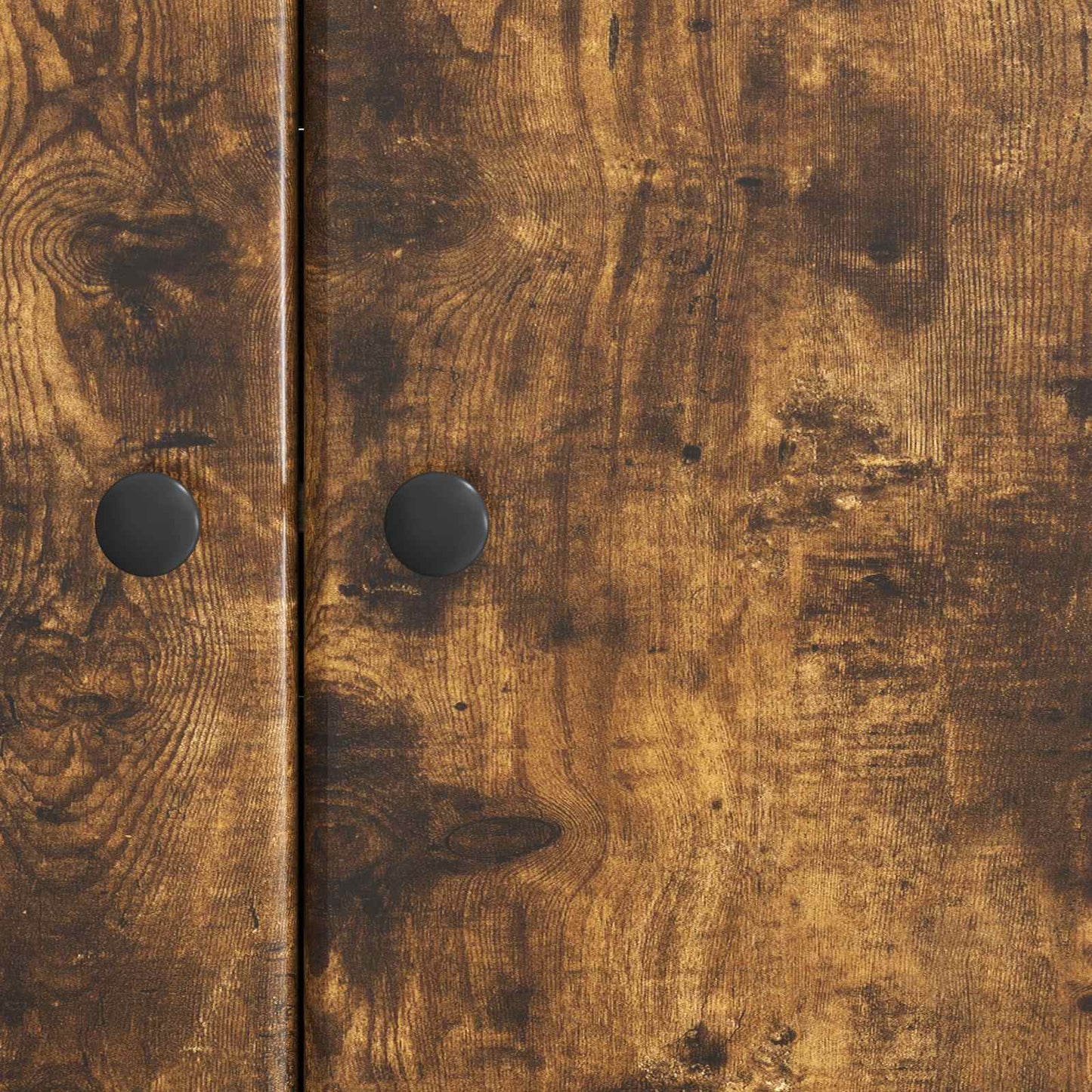 Serviesskap Røkt Eik 89 x 34,5 x 80 cm Konstruert tre