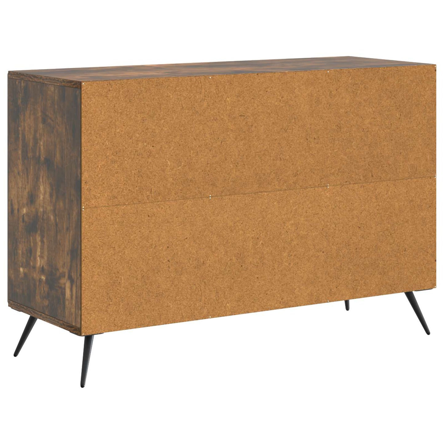 Serviesskap med skuff Røkt Eik 89 x 34,5 x 60 cm Konstruert tre