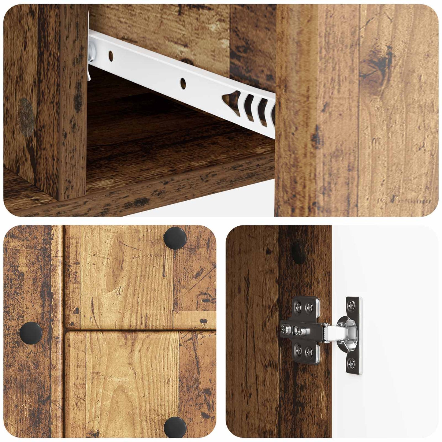 Serviesskap Gammelt tre 89 x 34,5 x 60 cm Konstruert tre