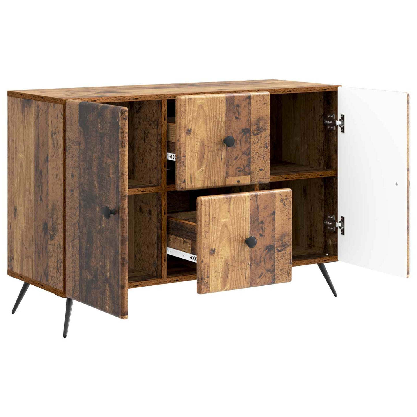 Serviesskap Gammelt tre 89 x 34,5 x 60 cm Konstruert tre