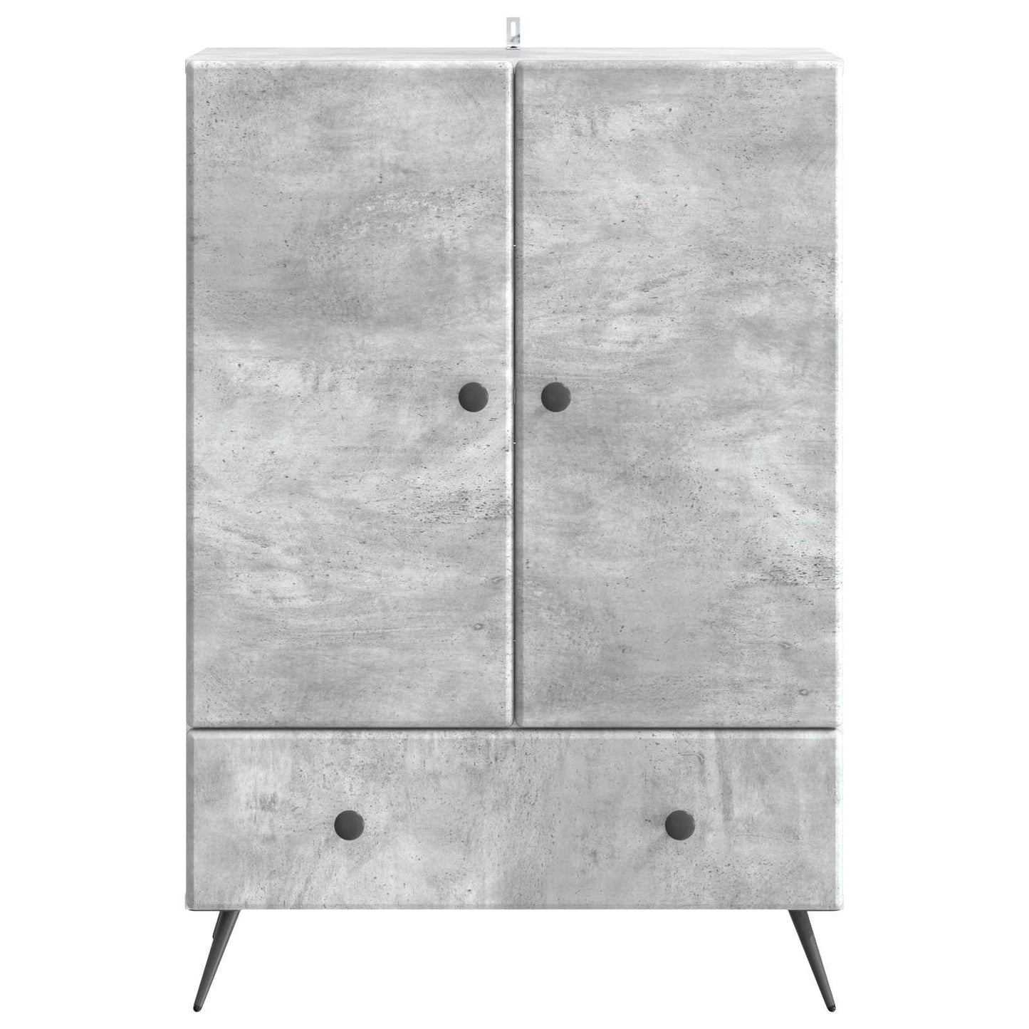 Serviesskap Betonggrå 66 x 34,5 x 95 cm Konstruert tre