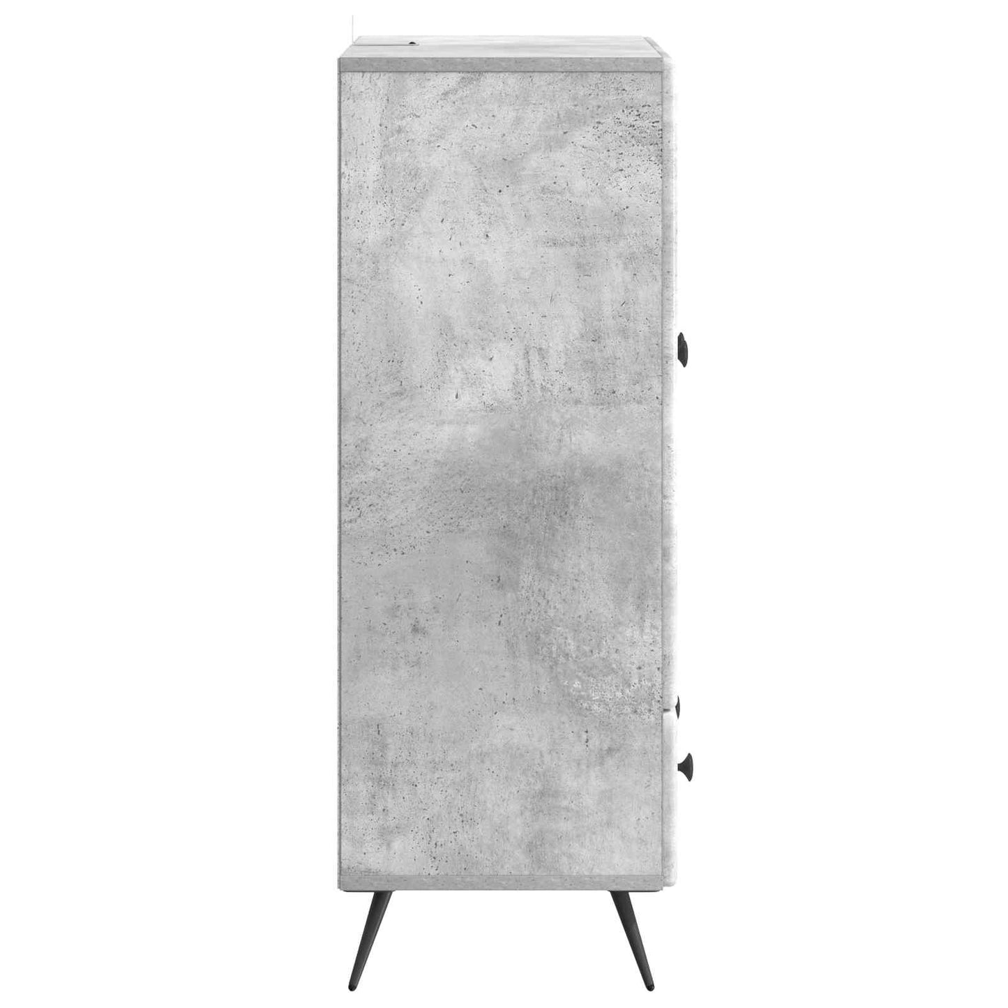 Serviesskap Betonggrå 66 x 34,5 x 95 cm Konstruert tre