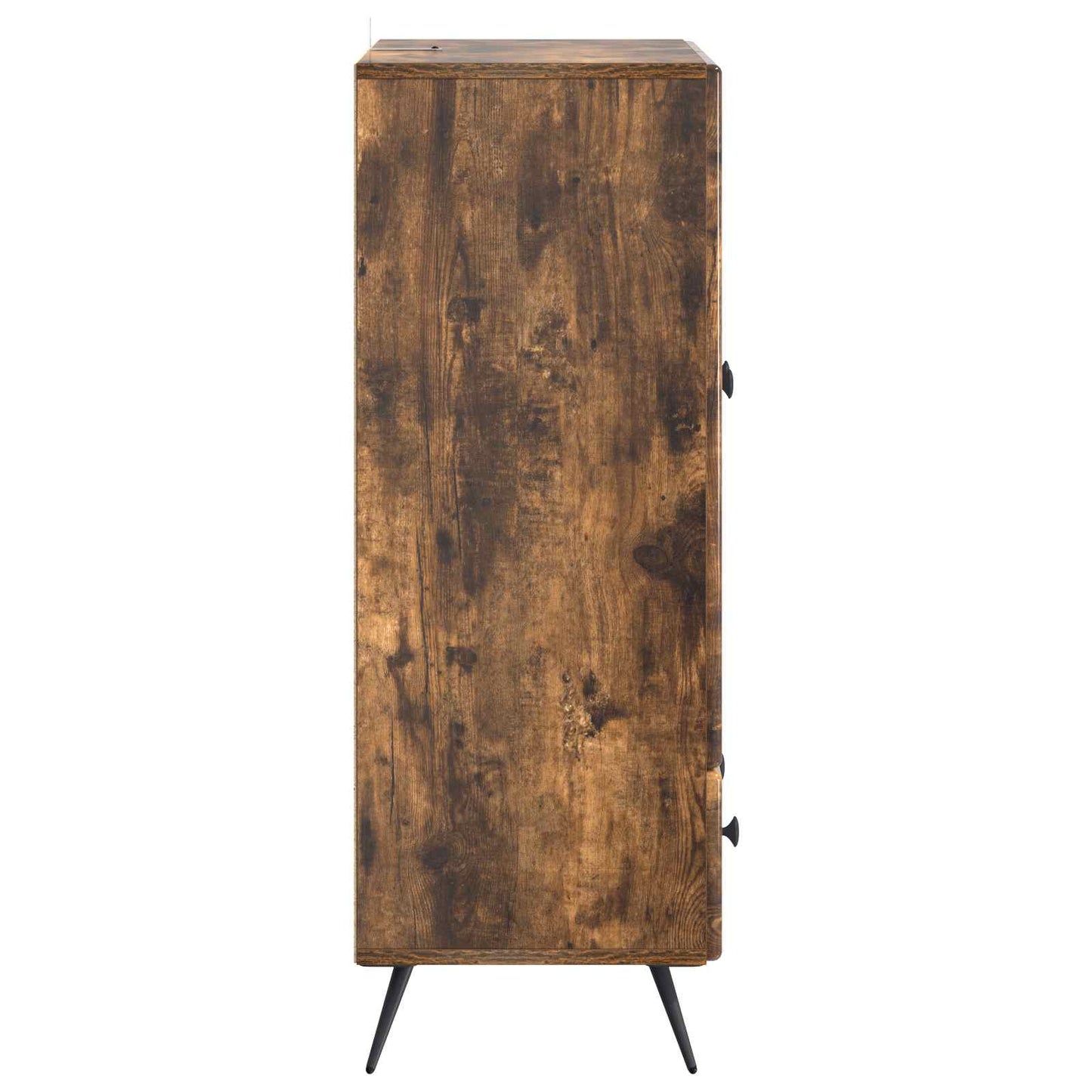 Serviesskap med skuff Røkt Eik 66 x 34,5 x 95 cm Konstruert tre