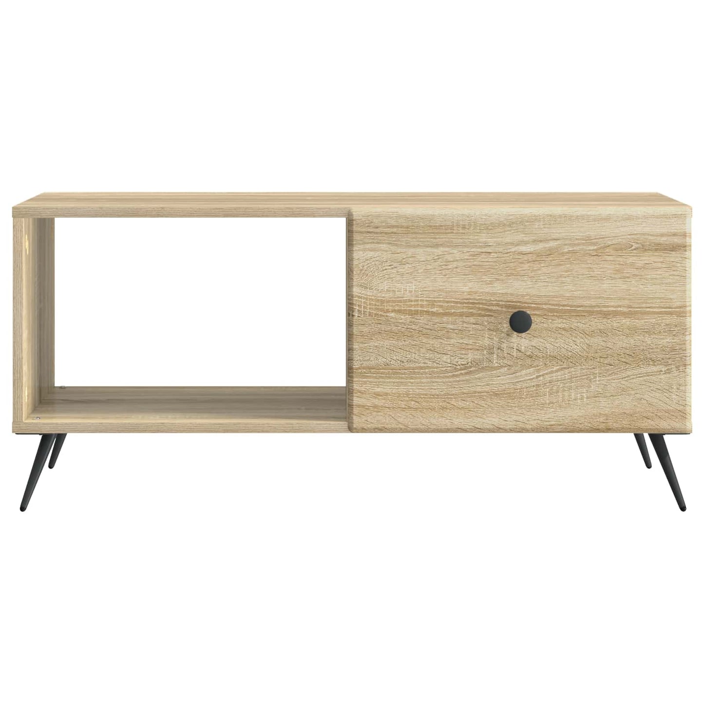 Kaffebord Sonoma eik 90 x 50 x 40 cm Konstruert tre