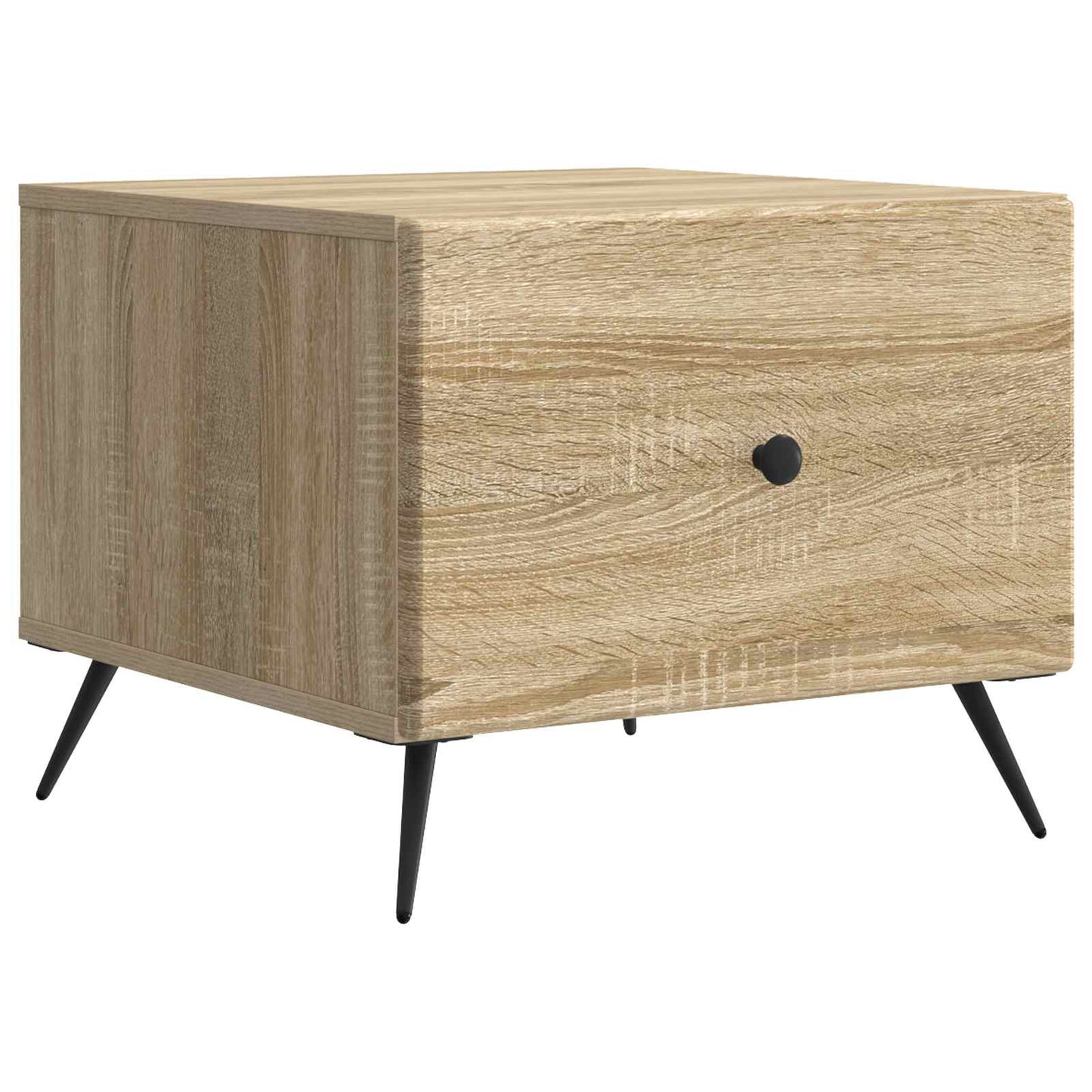 Kaffebord med skuff Sonoma eik 49 x 50 x 40 cm Konstruert tre