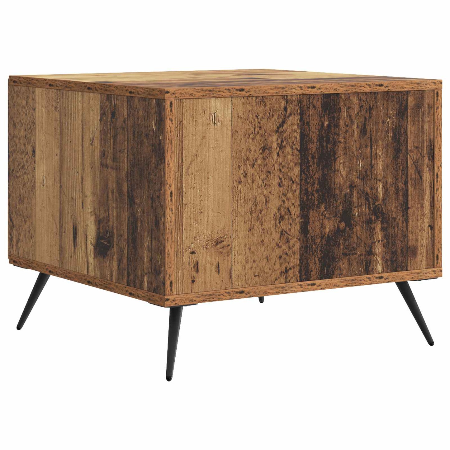 Kaffebord med skuff Gammelt tre 49 x 50 x 40 cm Konstruert tre