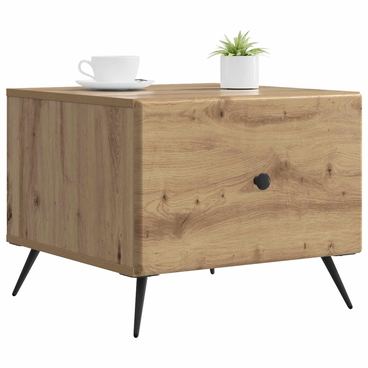 Kaffebord Artisan eik 49 x 50 x 40 cm Konstruert tre