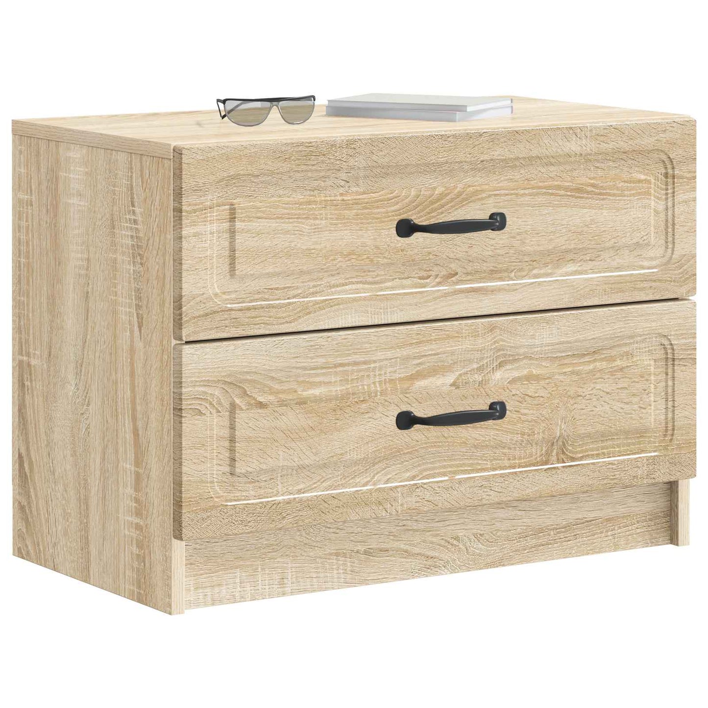 Nattbordskap Sonoma eik 62 x 34,5 x 44,5 cm Konstruert tre