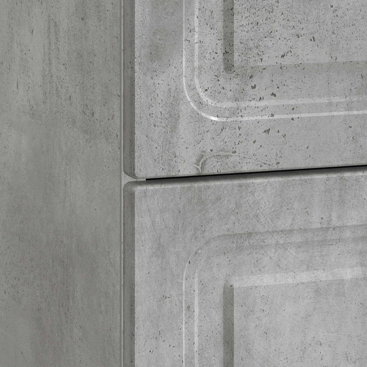 Nattbordskap Betonggrå 62 x 34,5 x 44,5 cm Konstruert tre