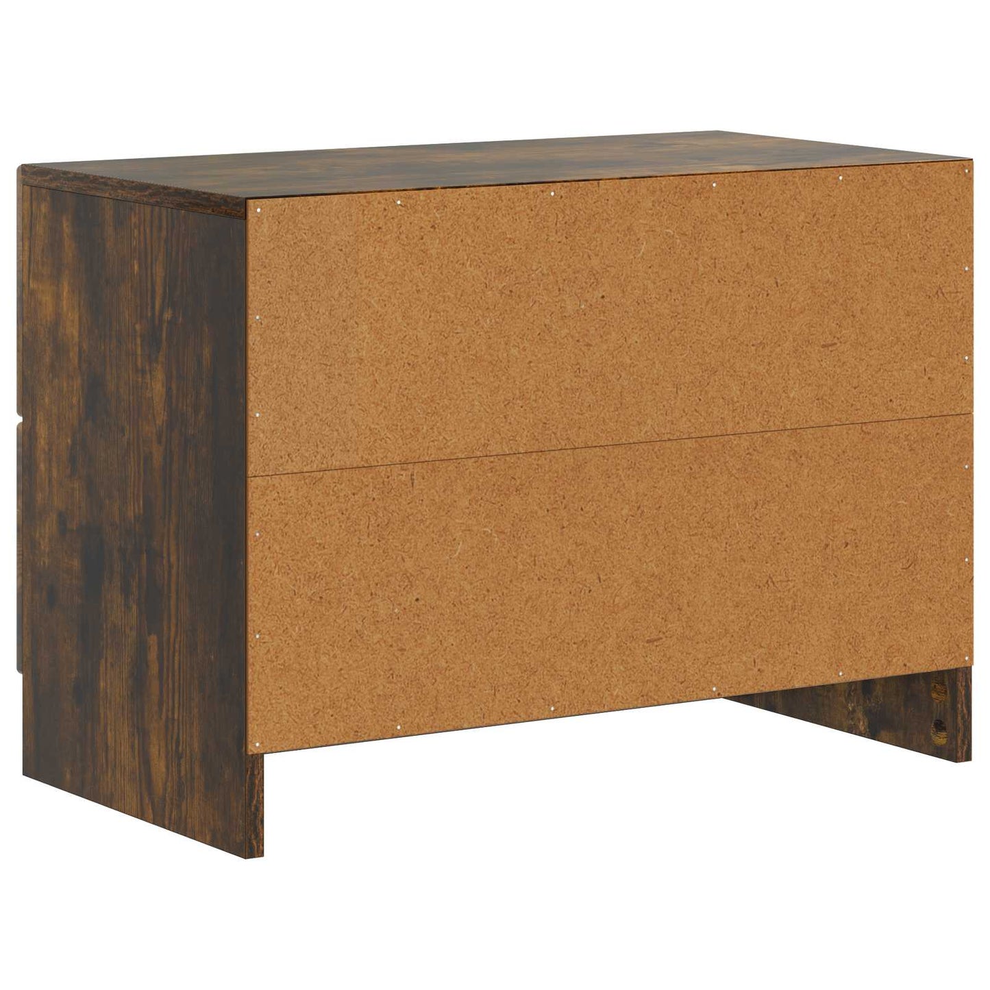 Nattbordskap Røkt Eik 62 x 34,5 x 44,5 cm Konstruert tre
