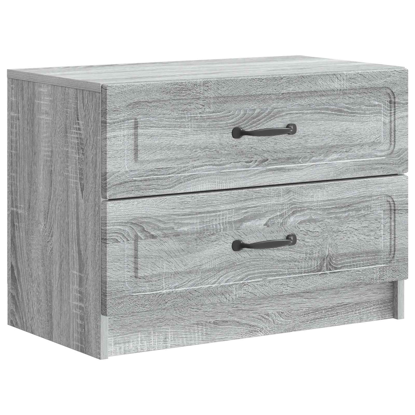 Nattbordskap Grå sonoma 62 x 34,5 x 44,5 cm Konstruert tre