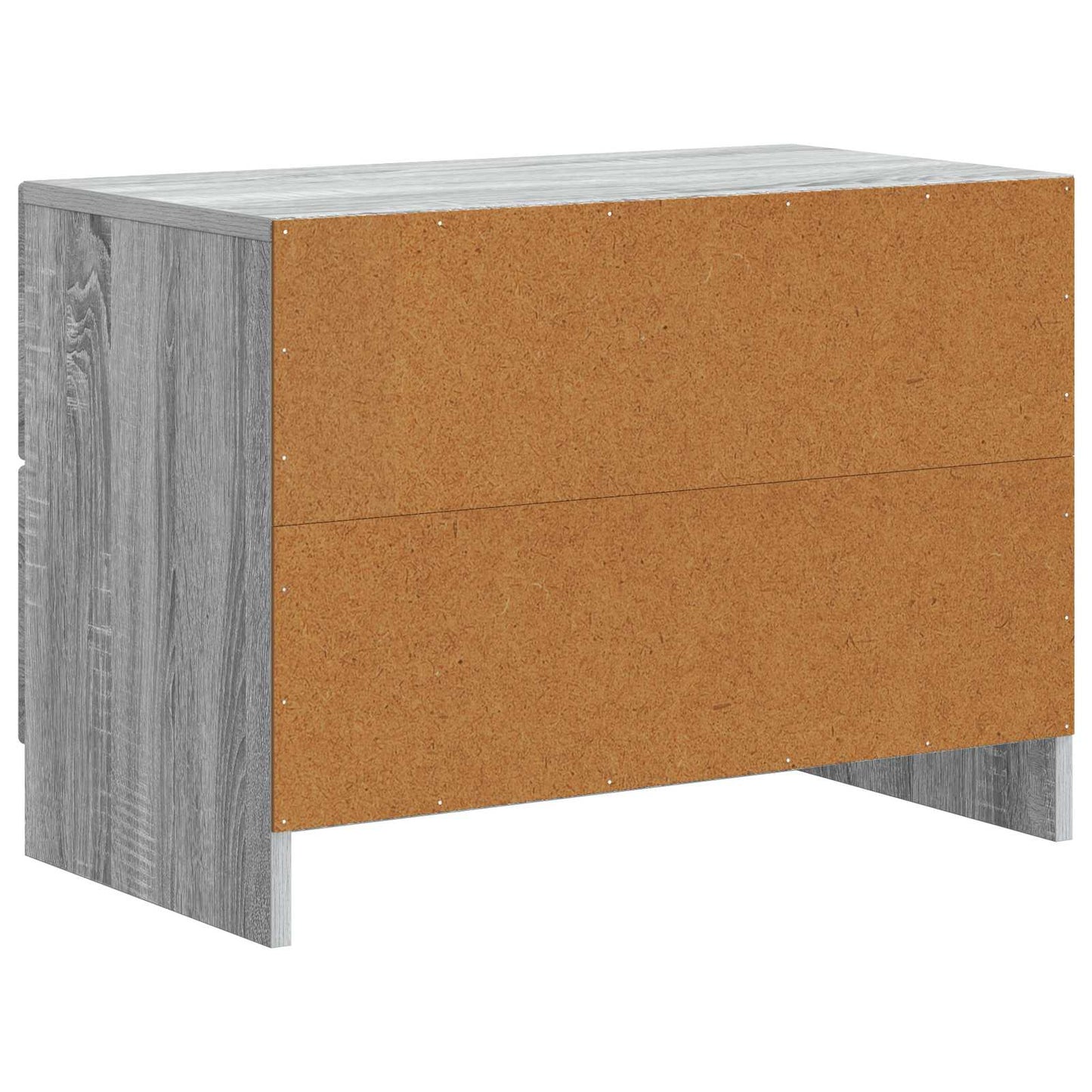 Nattbordskap Grå sonoma 62 x 34,5 x 44,5 cm Konstruert tre