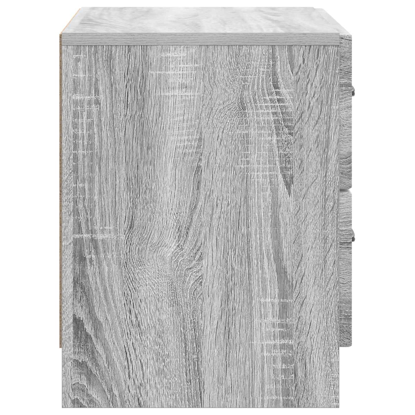 Nattbordskap Grå sonoma 62 x 34,5 x 44,5 cm Konstruert tre