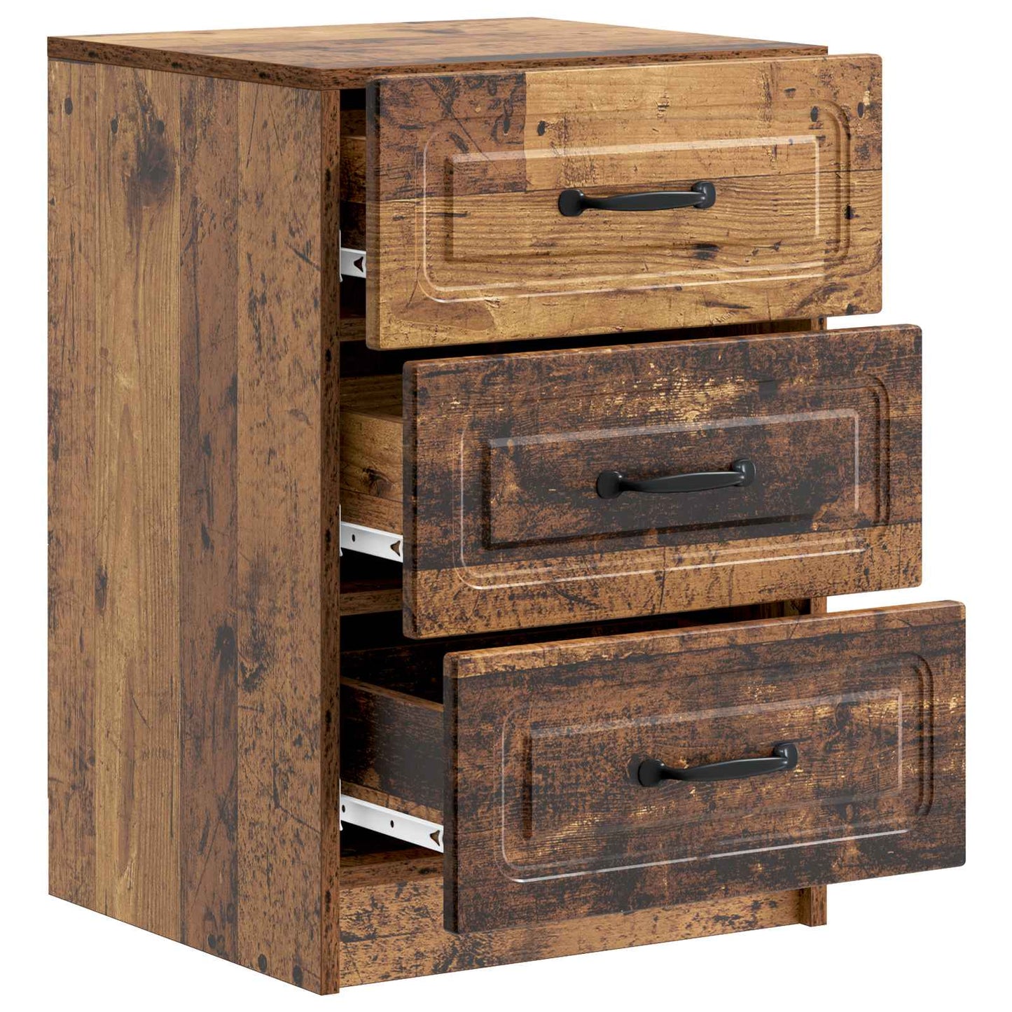 Nattbordskap Gammelt tre 43 x 41 x 63,5 cm Konstruert tre