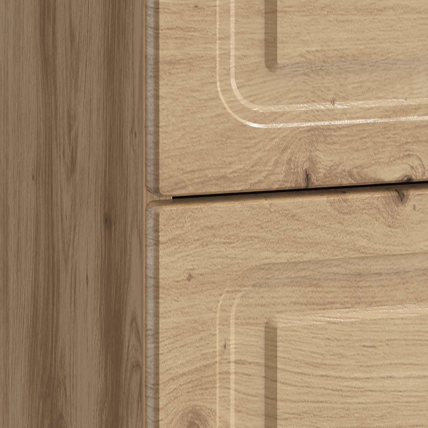 Nattbordskap Artisan eik 43 x 41 x 63,5 cm Konstruert tre