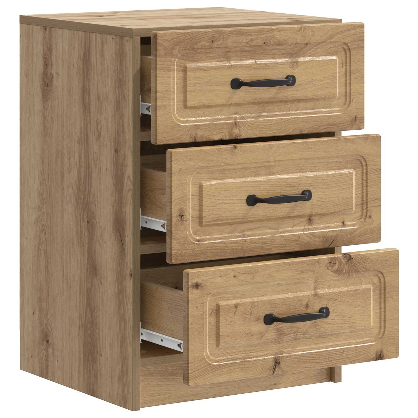 Nattbordskap Artisan eik 43 x 41 x 63,5 cm Konstruert tre