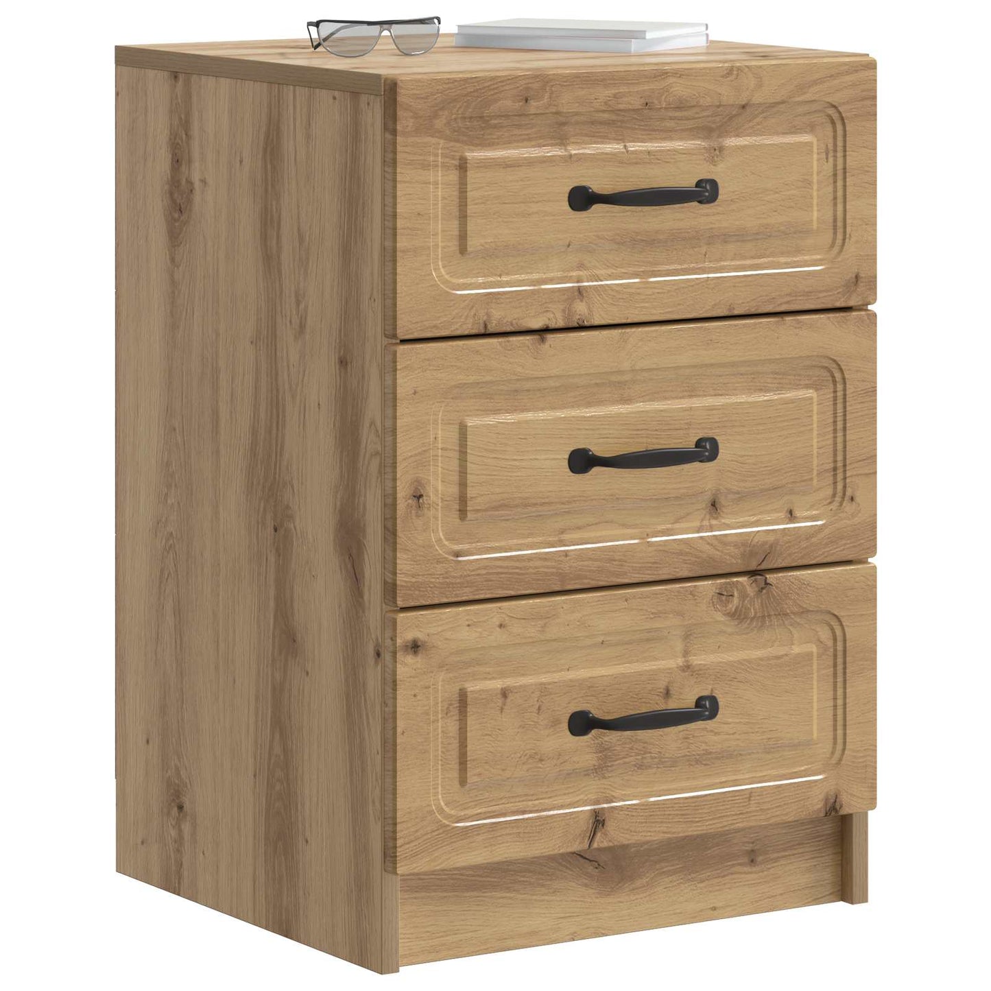 Nattbordskap Artisan eik 43 x 41 x 63,5 cm Konstruert tre