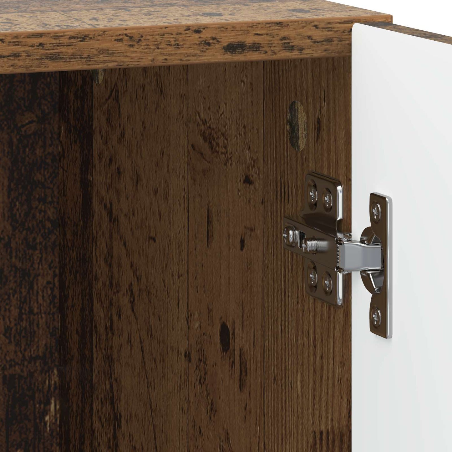 Nattbordskap Gammelt tre 43 x 34,5 x 47 cm Konstruert tre